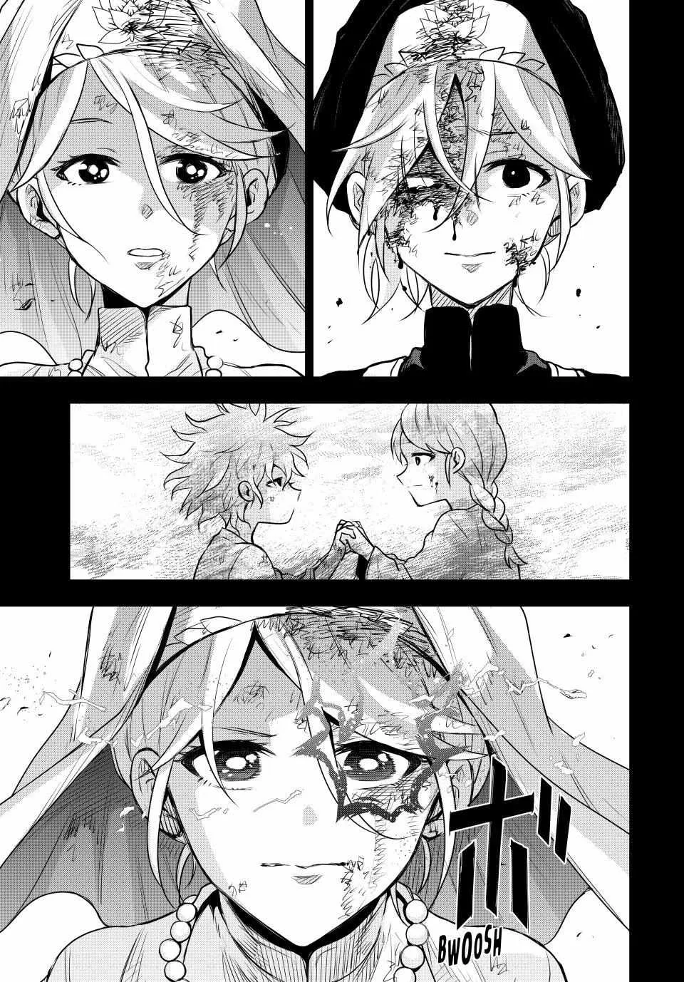 Mikata ga Yowasugite Hojo Mahou ni Tesshiteita Kyuutei Mahoushi, Tsuihou Sarete Saikyou wo Mezashimasu Chapter 141 page 14 - 