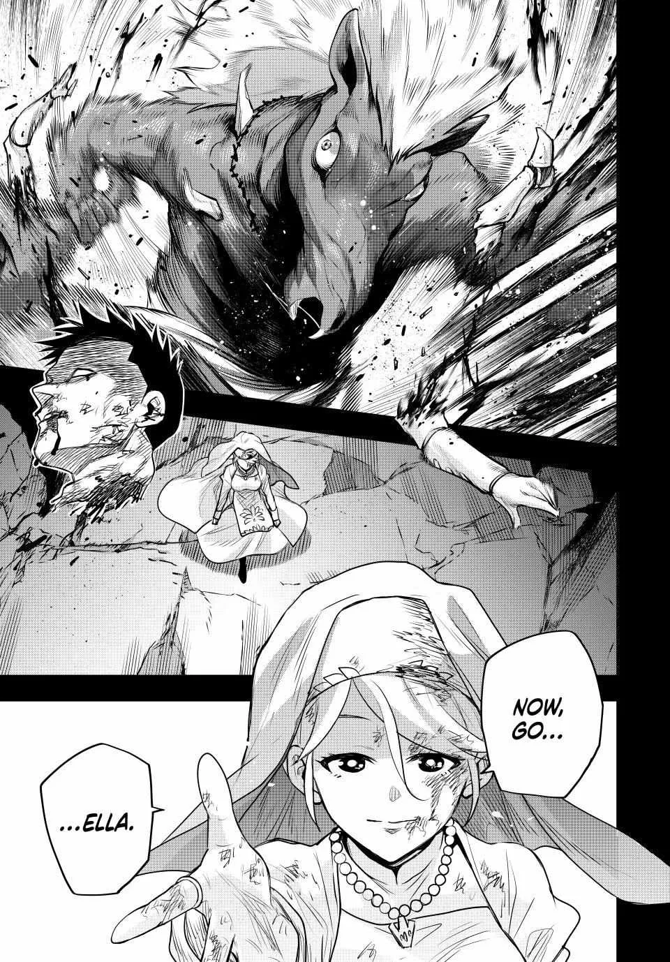 Mikata ga Yowasugite Hojo Mahou ni Tesshiteita Kyuutei Mahoushi, Tsuihou Sarete Saikyou wo Mezashimasu Chapter 141 page 16 - 