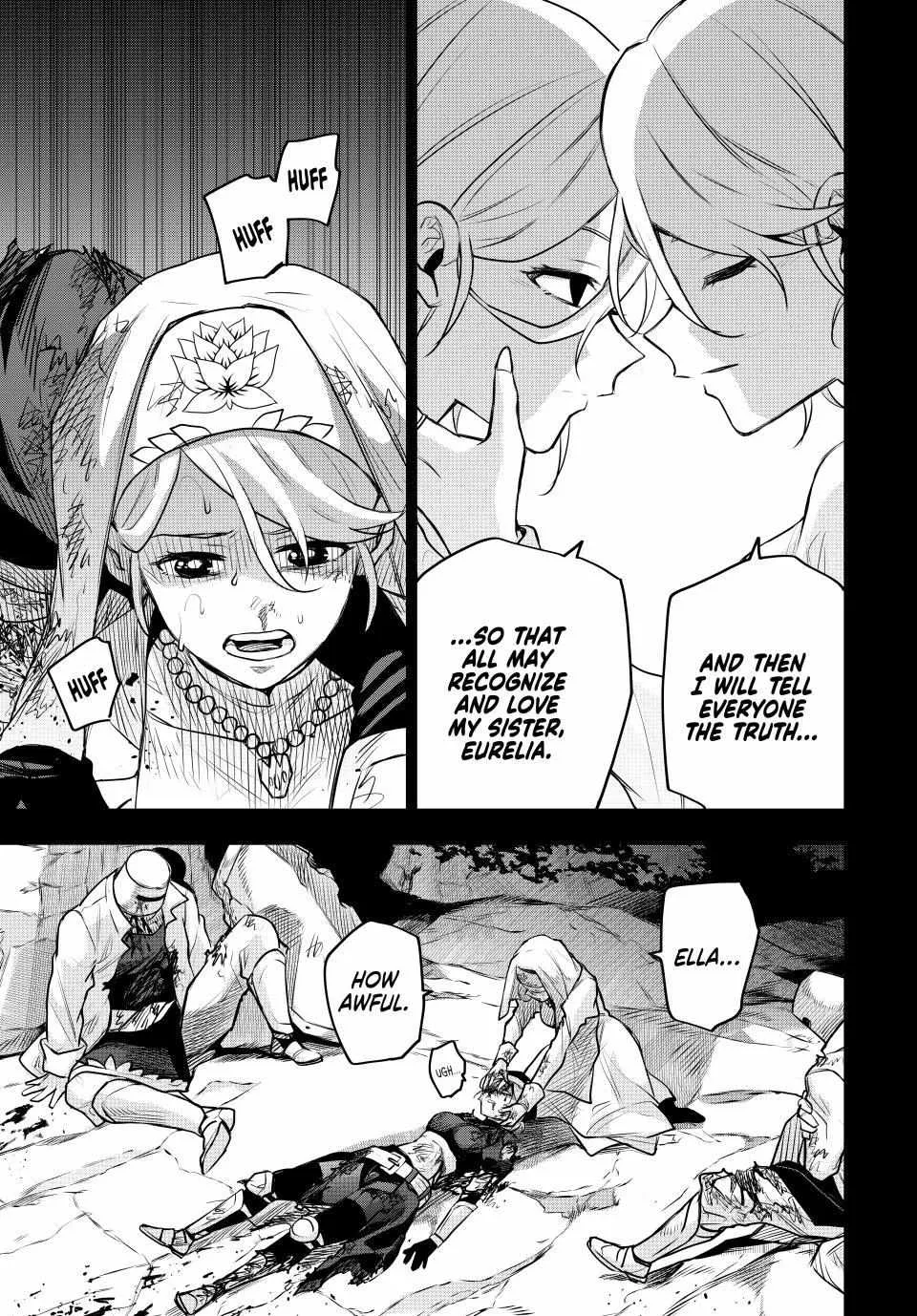 Mikata ga Yowasugite Hojo Mahou ni Tesshiteita Kyuutei Mahoushi, Tsuihou Sarete Saikyou wo Mezashimasu Chapter 141 page 8 - 