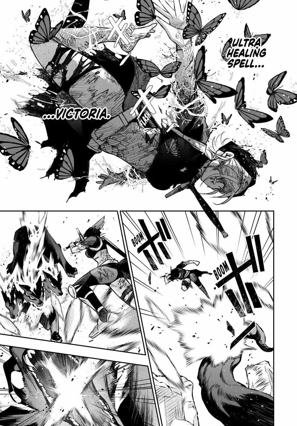 Mikata ga Yowasugite Hojo Mahou ni Tesshiteita Kyuutei Mahoushi, Tsuihou Sarete Saikyou wo Mezashimasu Chapter 142 page 12 - 