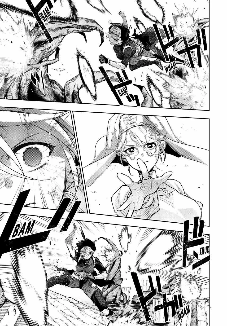 Mikata ga Yowasugite Hojo Mahou ni Tesshiteita Kyuutei Mahoushi, Tsuihou Sarete Saikyou wo Mezashimasu Chapter 142 page 8 - 