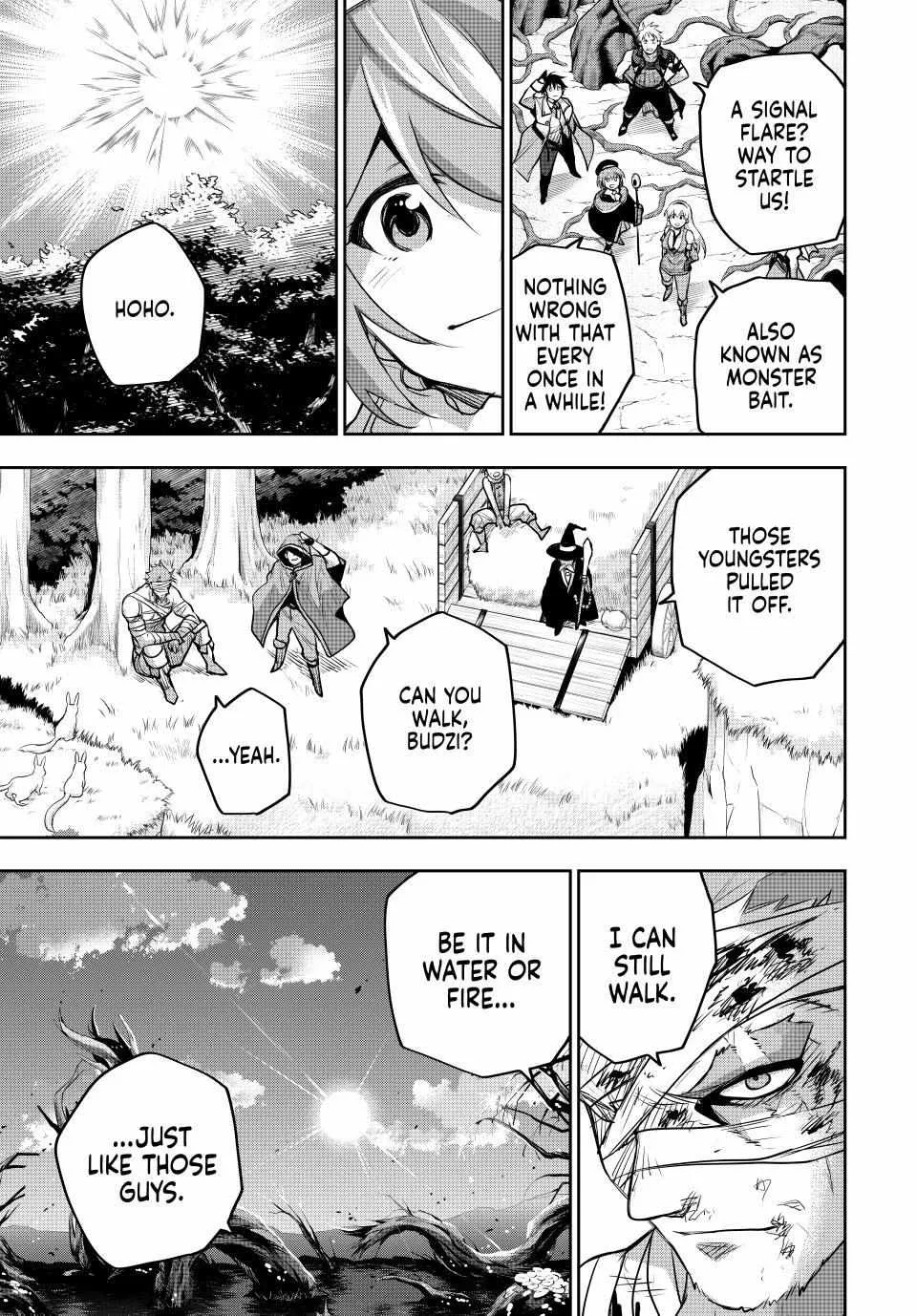 Mikata ga Yowasugite Hojo Mahou ni Tesshiteita Kyuutei Mahoushi, Tsuihou Sarete Saikyou wo Mezashimasu Chapter 144 page 13 - 