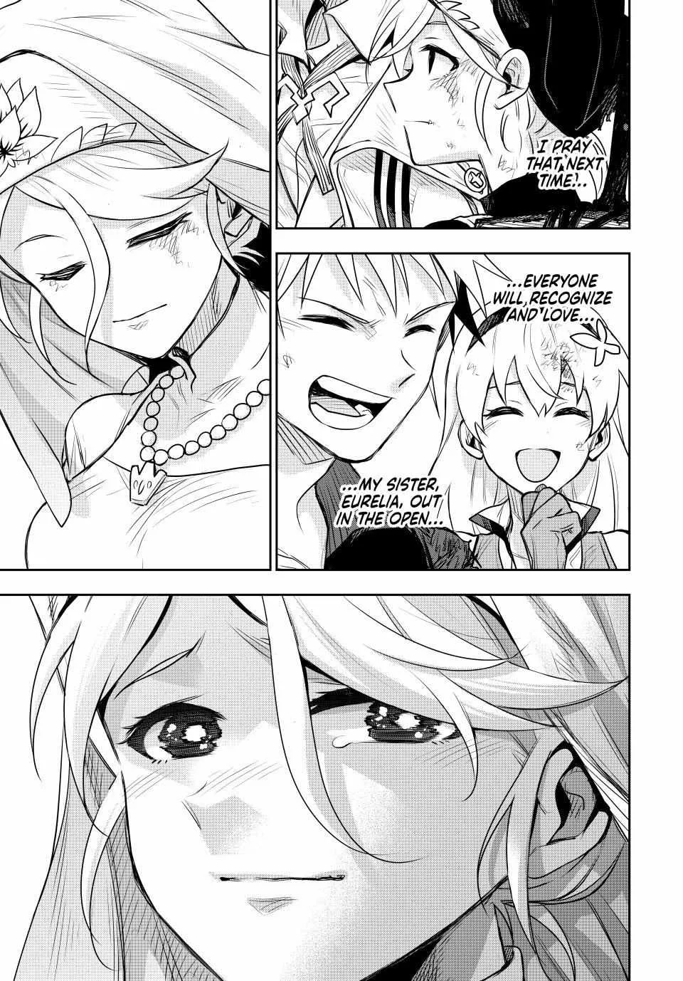 Mikata ga Yowasugite Hojo Mahou ni Tesshiteita Kyuutei Mahoushi, Tsuihou Sarete Saikyou wo Mezashimasu Chapter 144 page 15 - 