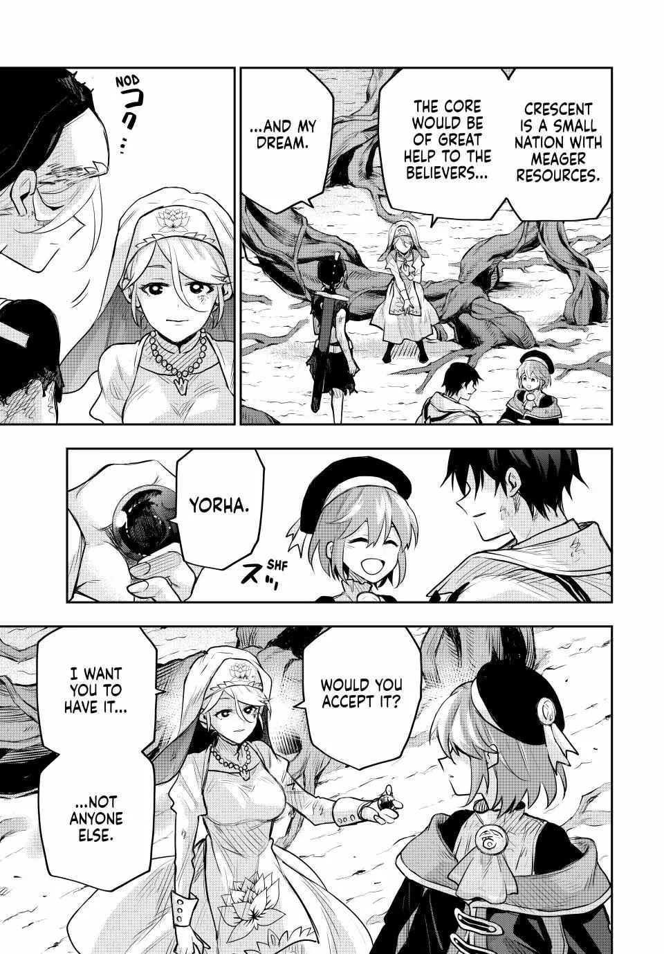 Mikata ga Yowasugite Hojo Mahou ni Tesshiteita Kyuutei Mahoushi, Tsuihou Sarete Saikyou wo Mezashimasu Chapter 144 page 7 - 