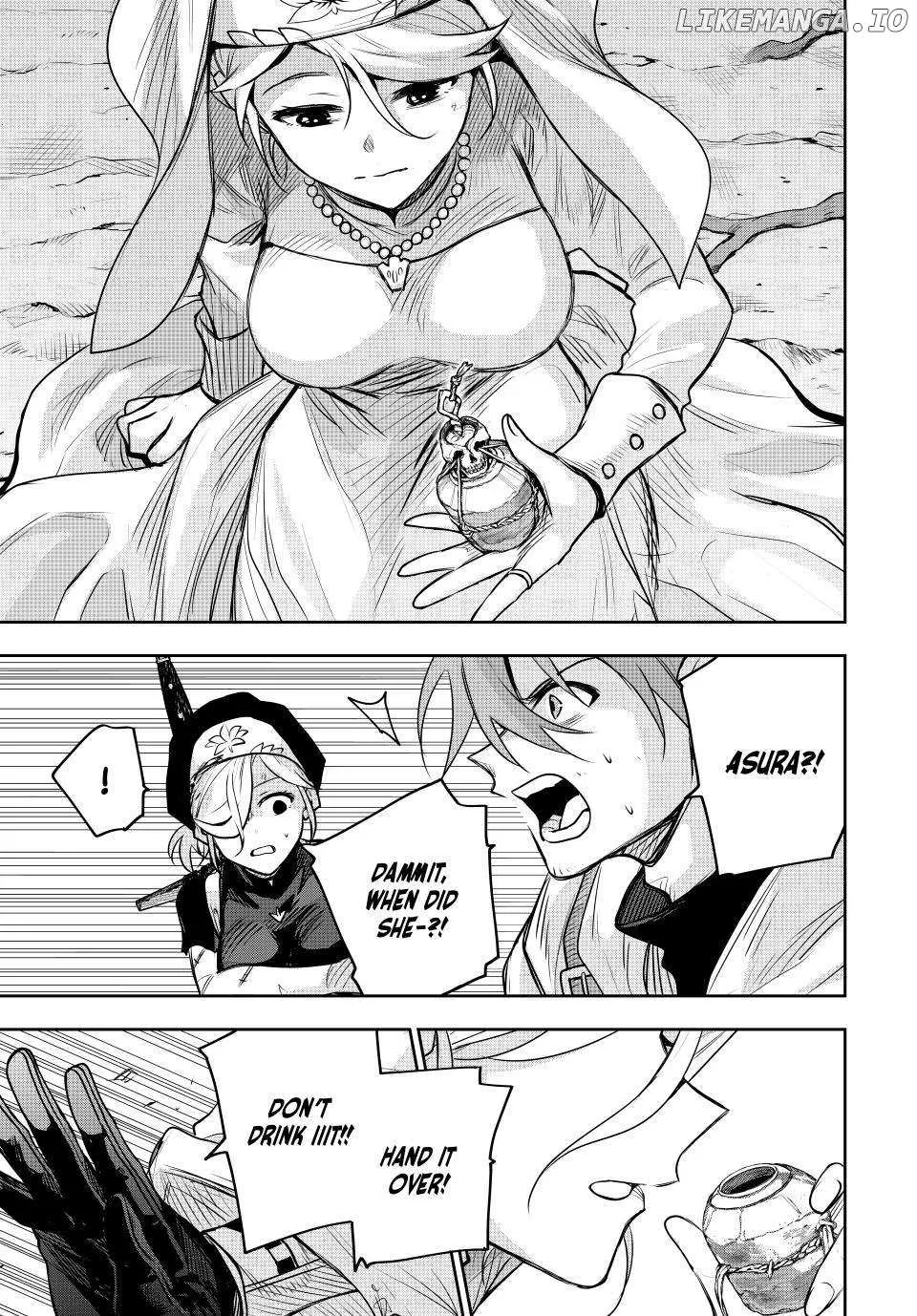 Mikata ga Yowasugite Hojo Mahou ni Tesshiteita Kyuutei Mahoushi, Tsuihou Sarete Saikyou wo Mezashimasu Chapter 145 page 18 - 