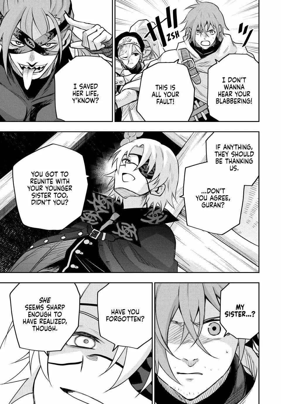 Mikata ga Yowasugite Hojo Mahou ni Tesshiteita Kyuutei Mahoushi, Tsuihou Sarete Saikyou wo Mezashimasu Chapter 146 page 17 - 