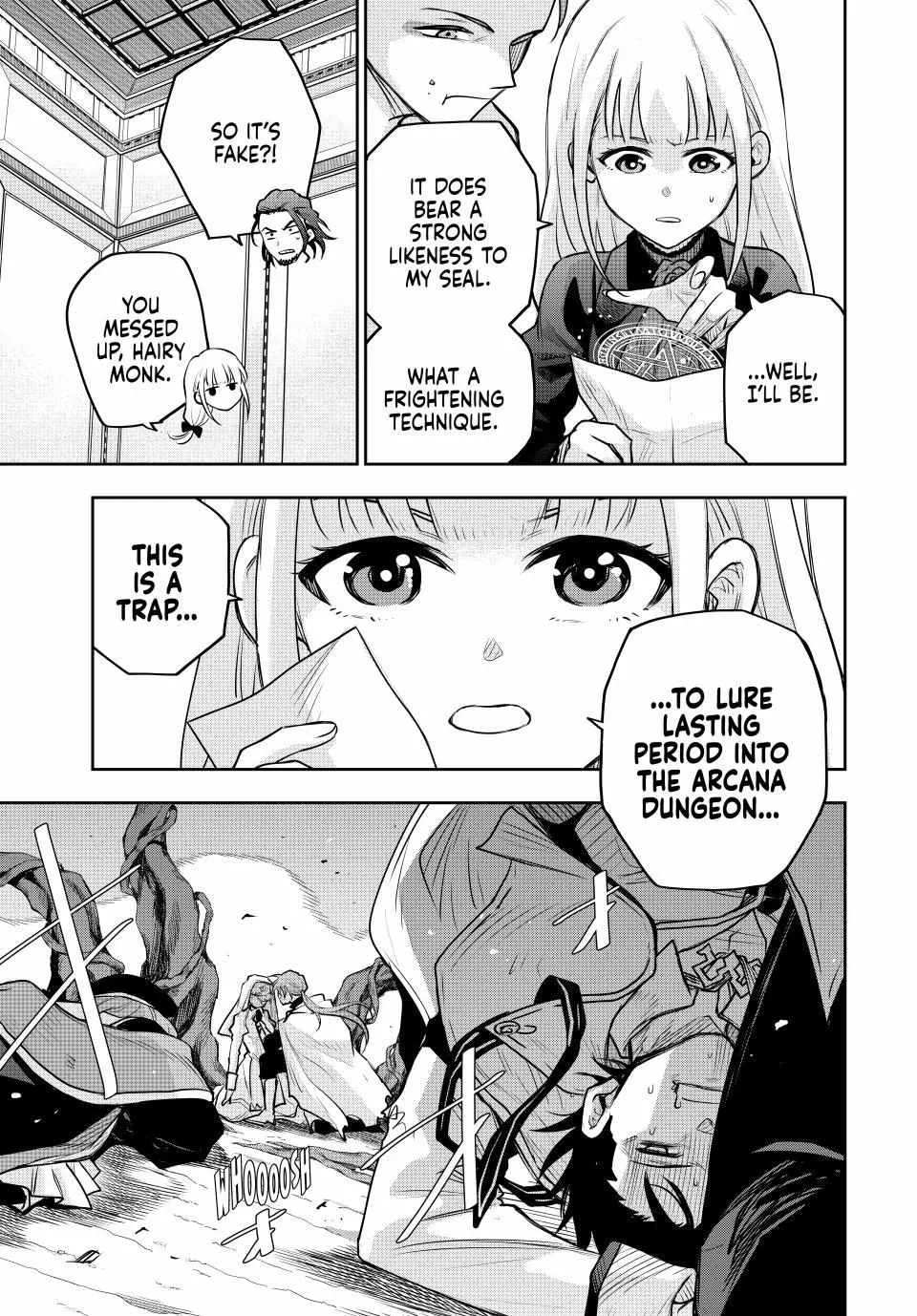 Mikata ga Yowasugite Hojo Mahou ni Tesshiteita Kyuutei Mahoushi, Tsuihou Sarete Saikyou wo Mezashimasu Chapter 146 page 3 - 