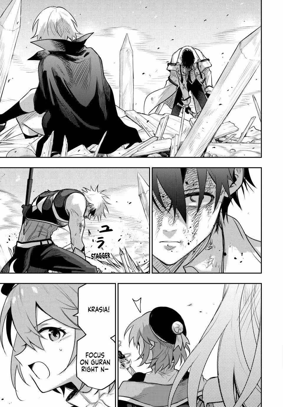 Mikata ga Yowasugite Hojo Mahou ni Tesshiteita Kyuutei Mahoushi, Tsuihou Sarete Saikyou wo Mezashimasu Chapter 148 page 17 - 