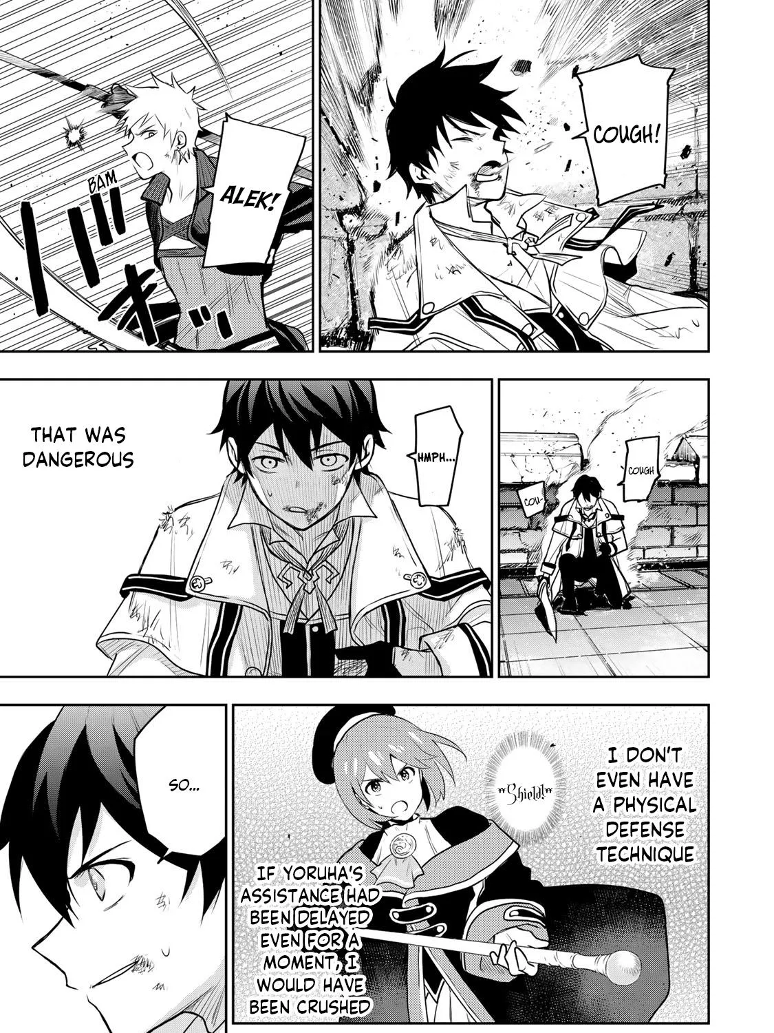 Mikata ga Yowasugite Hojo Mahou ni Tesshiteita Kyuutei Mahoushi, Tsuihou Sarete Saikyou wo Mezashimasu Chapter 15 page 18 - 