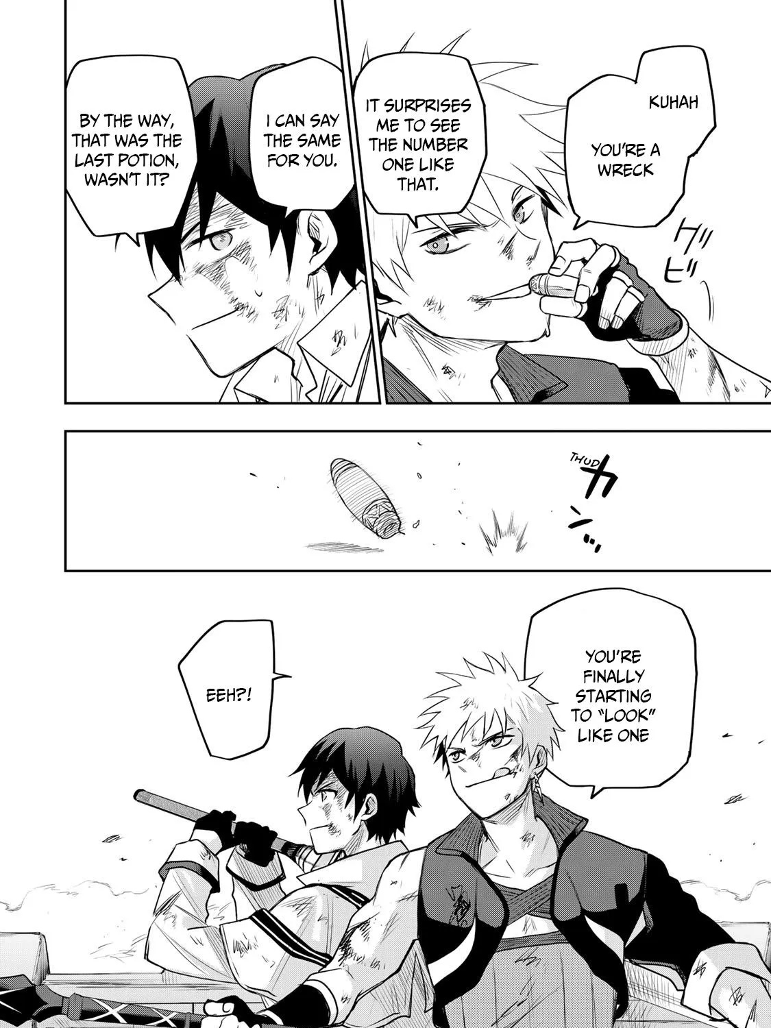 Mikata ga Yowasugite Hojo Mahou ni Tesshiteita Kyuutei Mahoushi, Tsuihou Sarete Saikyou wo Mezashimasu Chapter 15 page 32 - 