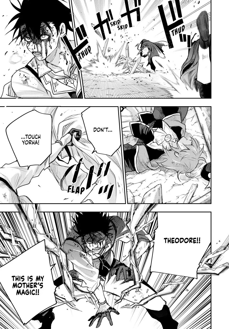 Mikata ga Yowasugite Hojo Mahou ni Tesshiteita Kyuutei Mahoushi, Tsuihou Sarete Saikyou wo Mezashimasu Chapter 150 page 7 - 