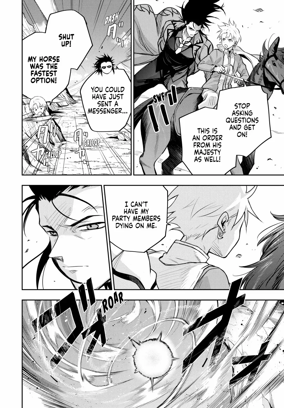 Mikata ga Yowasugite Hojo Mahou ni Tesshiteita Kyuutei Mahoushi, Tsuihou Sarete Saikyou wo Mezashimasu Chapter 151 page 4 - 