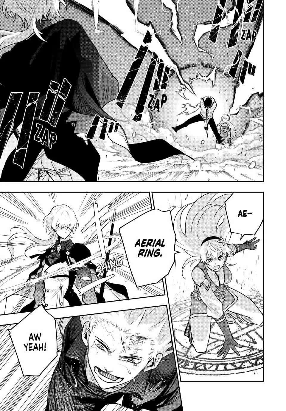 Mikata ga Yowasugite Hojo Mahou ni Tesshiteita Kyuutei Mahoushi, Tsuihou Sarete Saikyou wo Mezashimasu Chapter 152 page 3 - 