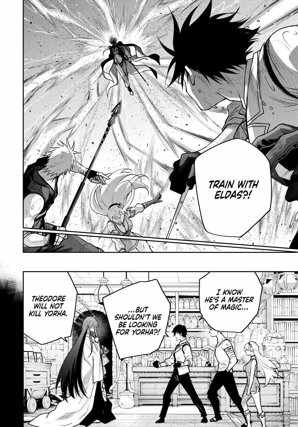 Mikata ga Yowasugite Hojo Mahou ni Tesshiteita Kyuutei Mahoushi, Tsuihou Sarete Saikyou wo Mezashimasu Chapter 152 page 6 - 