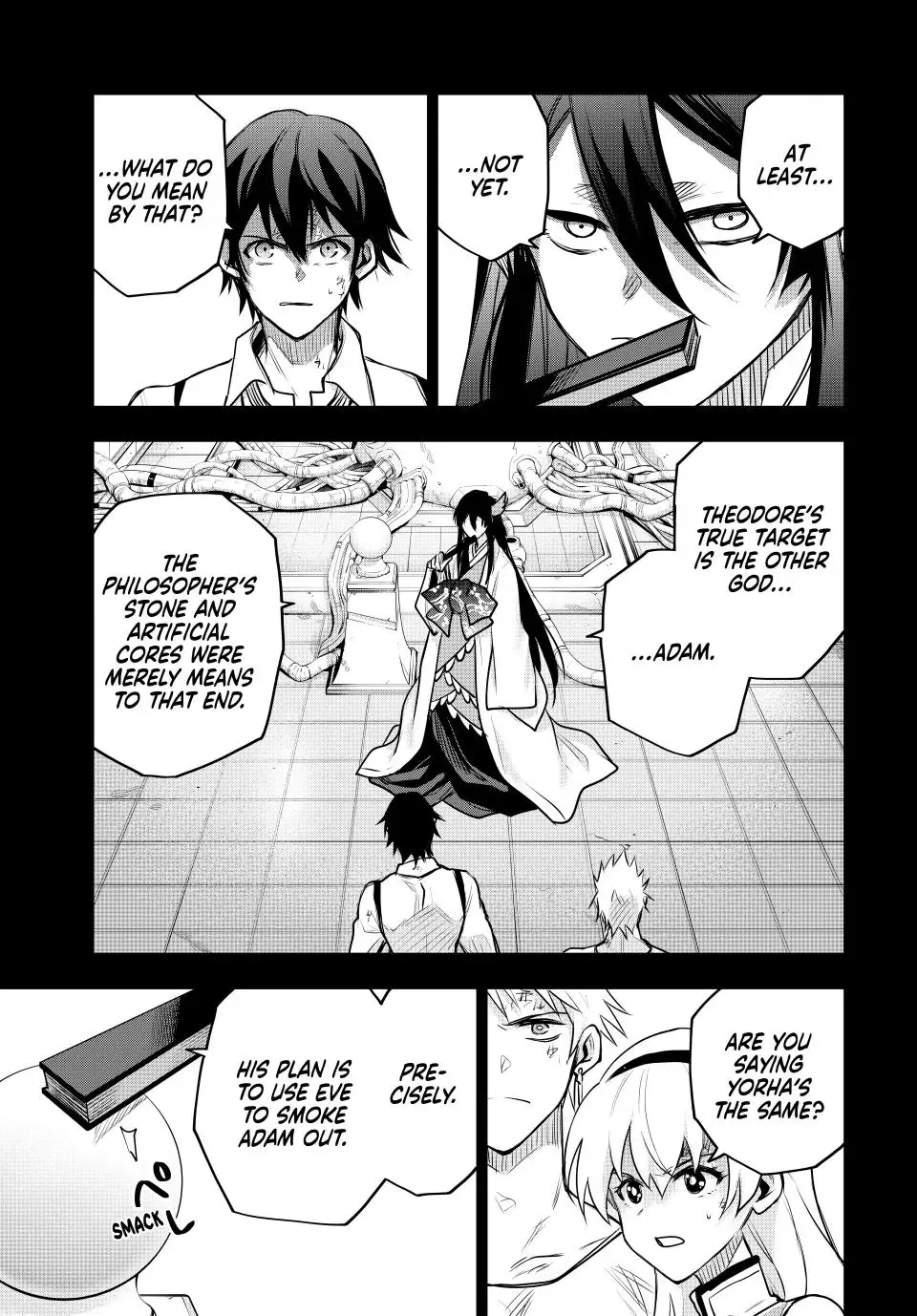 Mikata ga Yowasugite Hojo Mahou ni Tesshiteita Kyuutei Mahoushi, Tsuihou Sarete Saikyou wo Mezashimasu Chapter 152 page 7 - 