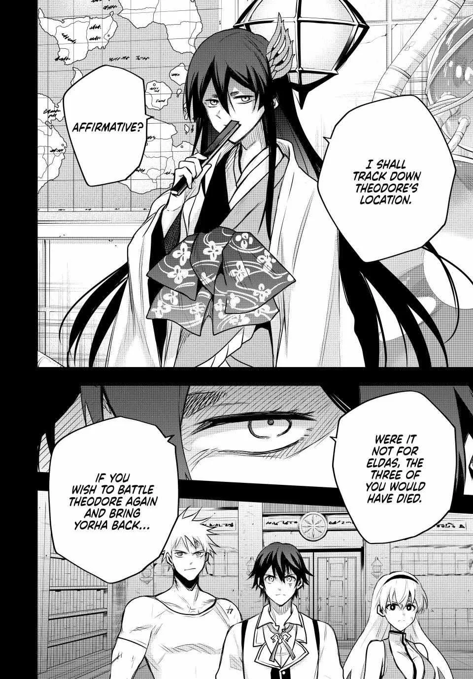 Mikata ga Yowasugite Hojo Mahou ni Tesshiteita Kyuutei Mahoushi, Tsuihou Sarete Saikyou wo Mezashimasu Chapter 152 page 8 - 