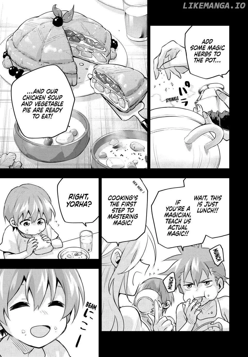 Mikata ga Yowasugite Hojo Mahou ni Tesshiteita Kyuutei Mahoushi, Tsuihou Sarete Saikyou wo Mezashimasu Chapter 153 page 3 - 