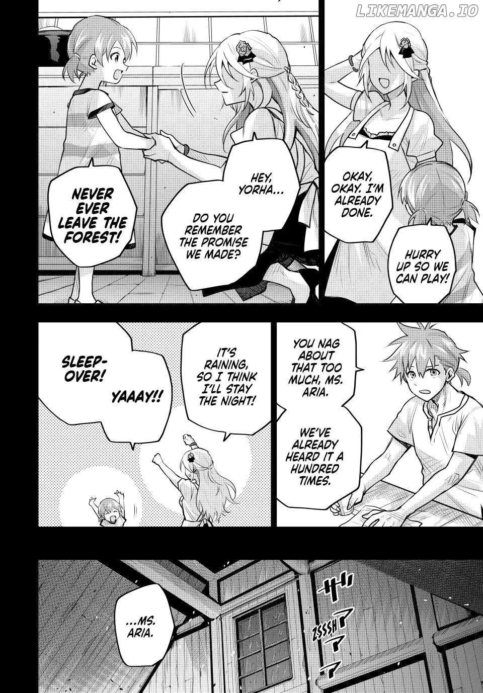 Mikata ga Yowasugite Hojo Mahou ni Tesshiteita Kyuutei Mahoushi, Tsuihou Sarete Saikyou wo Mezashimasu Chapter 154 page 6 - 