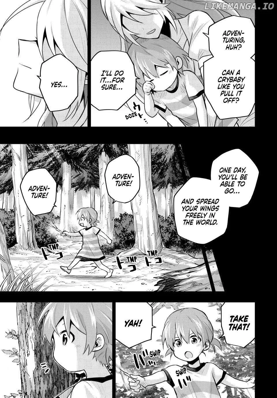 Mikata ga Yowasugite Hojo Mahou ni Tesshiteita Kyuutei Mahoushi, Tsuihou Sarete Saikyou wo Mezashimasu Chapter 154 page 9 - 