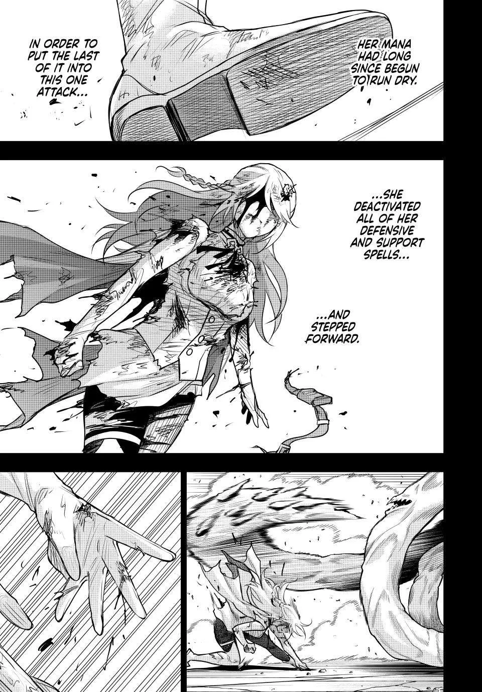 Mikata ga Yowasugite Hojo Mahou ni Tesshiteita Kyuutei Mahoushi, Tsuihou Sarete Saikyou wo Mezashimasu Chapter 157 page 16 - 