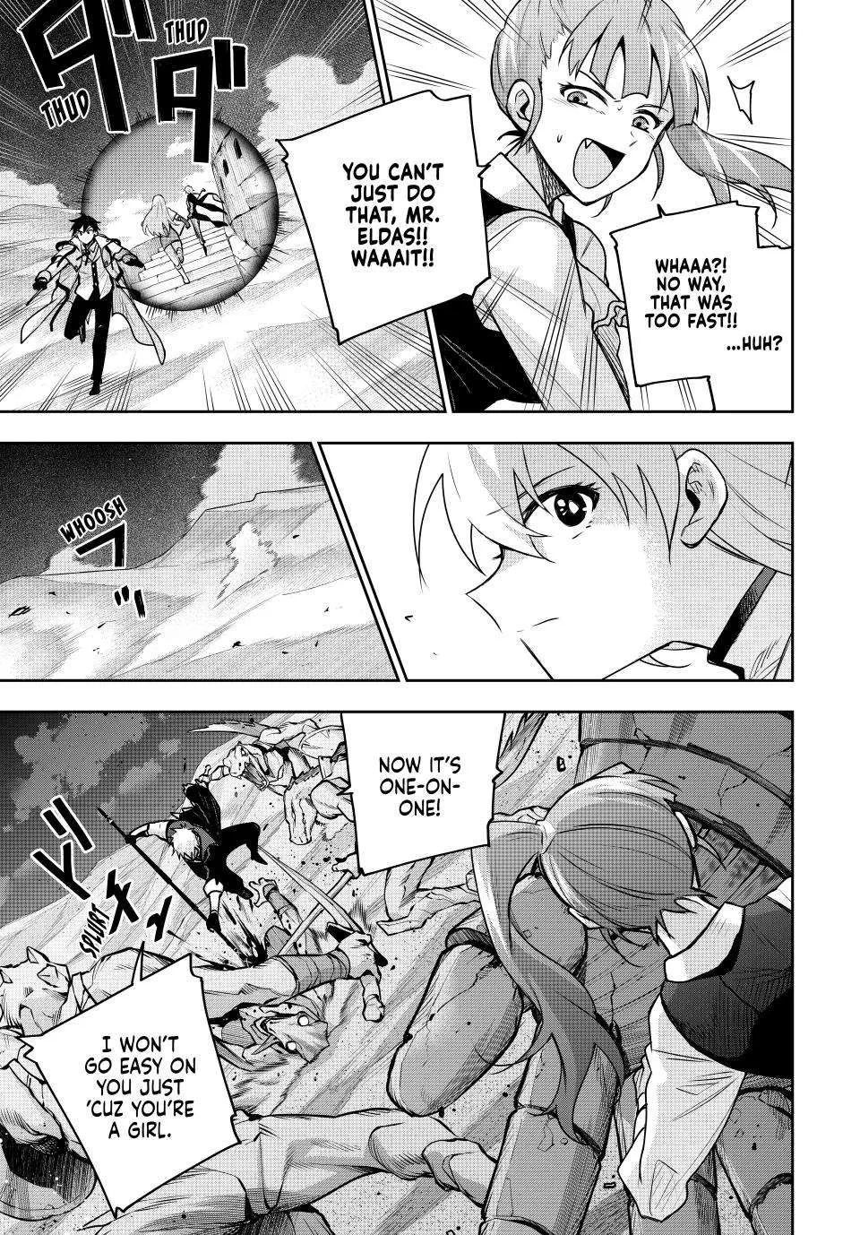 Mikata ga Yowasugite Hojo Mahou ni Tesshiteita Kyuutei Mahoushi, Tsuihou Sarete Saikyou wo Mezashimasu Chapter 161 page 7 - 