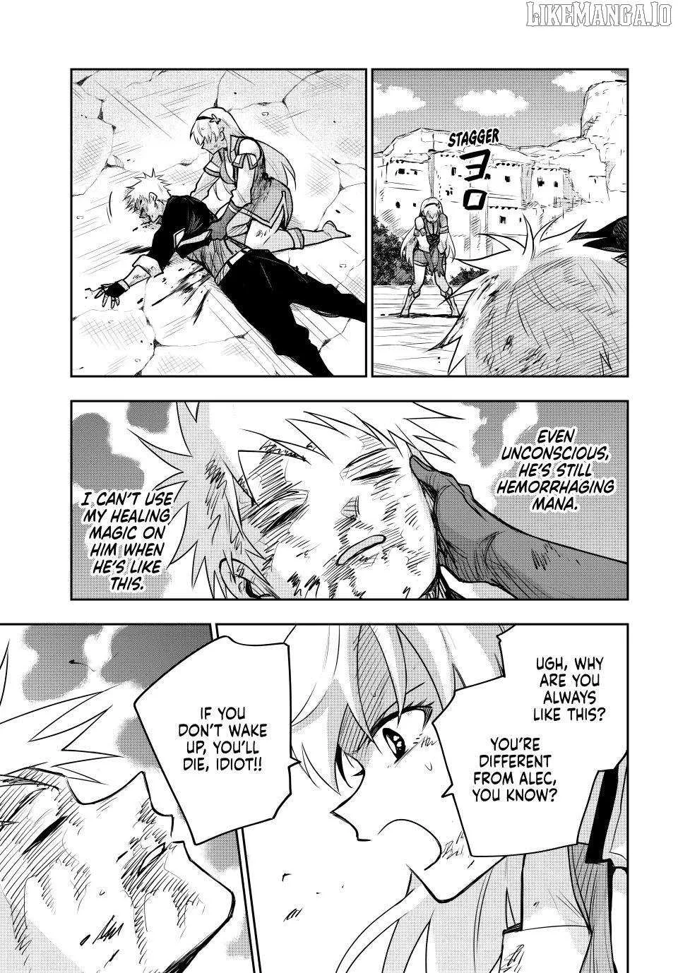 Mikata ga Yowasugite Hojo Mahou ni Tesshiteita Kyuutei Mahoushi, Tsuihou Sarete Saikyou wo Mezashimasu Chapter 173 page 3 - 