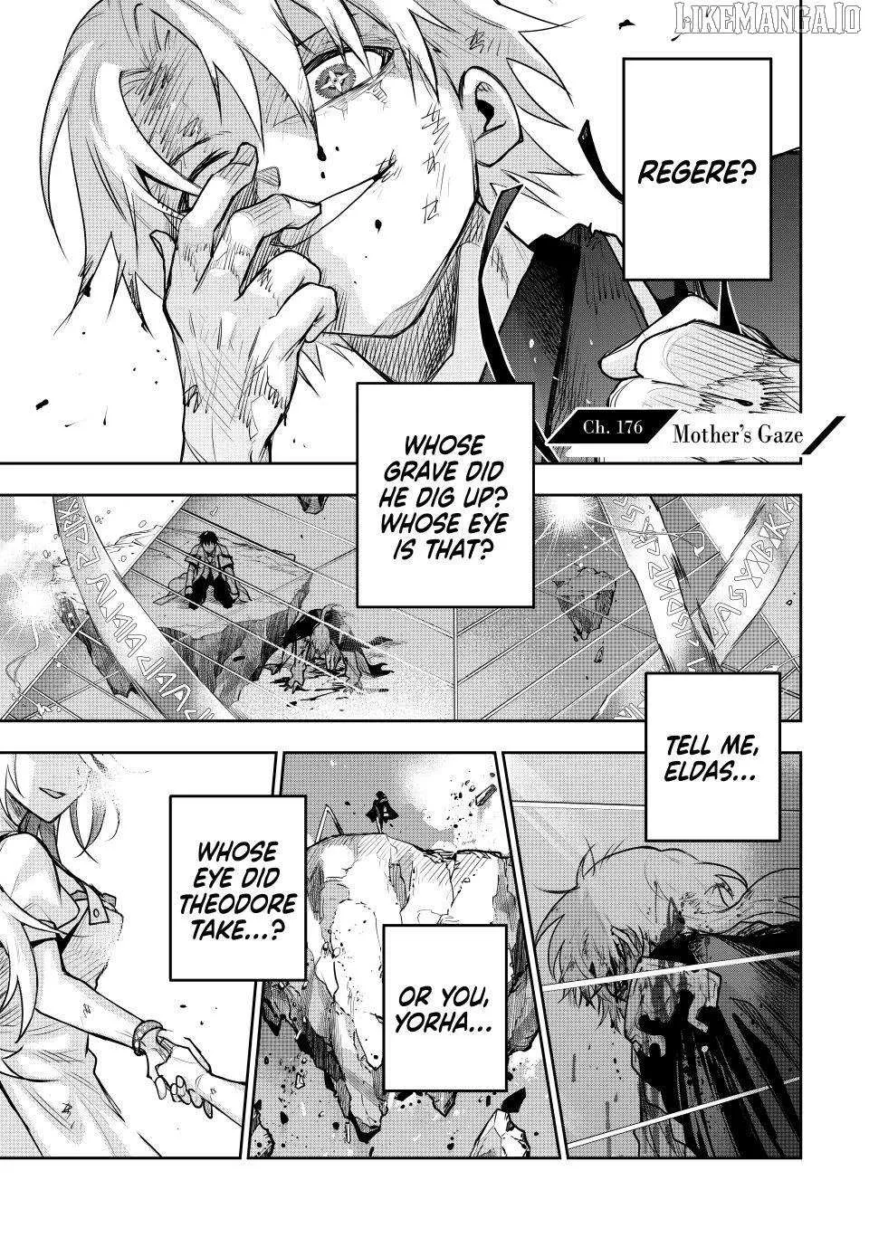 Mikata ga Yowasugite Hojo Mahou ni Tesshiteita Kyuutei Mahoushi, Tsuihou Sarete Saikyou wo Mezashimasu Chapter 176 page 1 - 