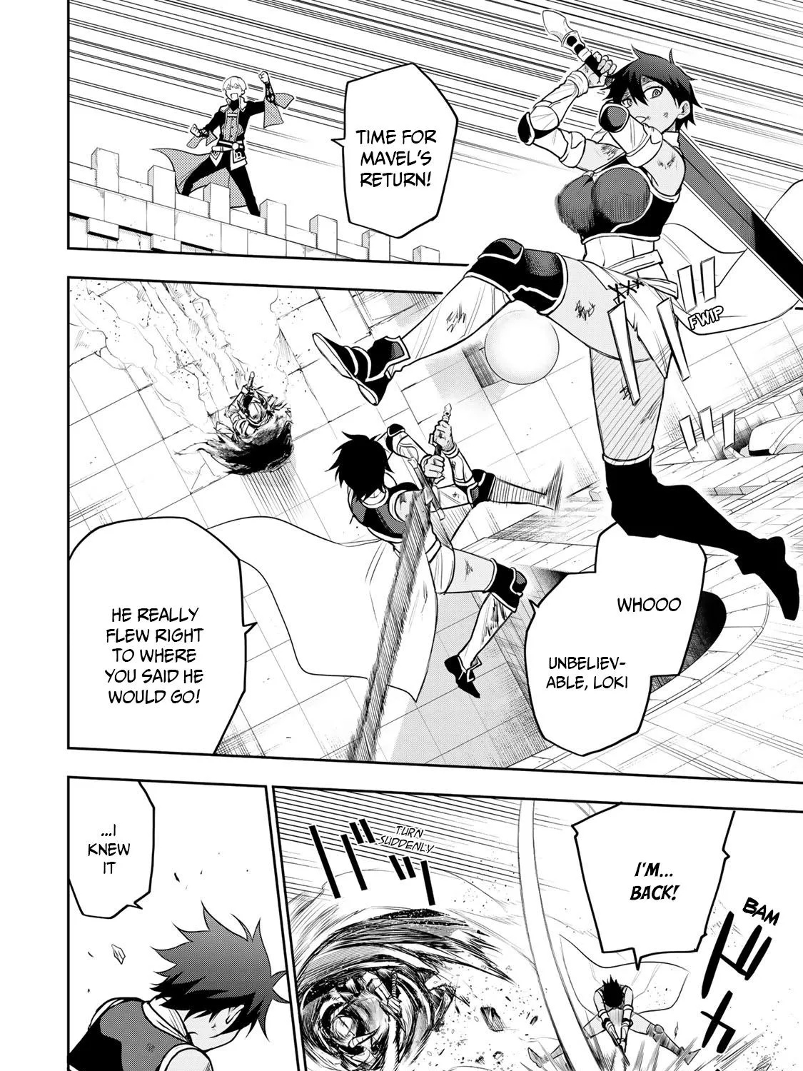 Mikata ga Yowasugite Hojo Mahou ni Tesshiteita Kyuutei Mahoushi, Tsuihou Sarete Saikyou wo Mezashimasu Chapter 18 page 4 - 