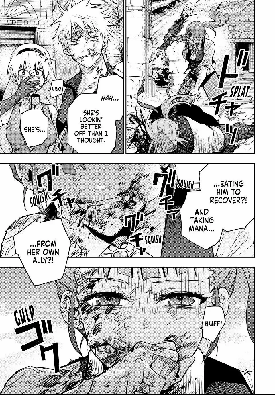 Mikata ga Yowasugite Hojo Mahou ni Tesshiteita Kyuutei Mahoushi, Tsuihou Sarete Saikyou wo Mezashimasu Chapter 180 page 8 - 