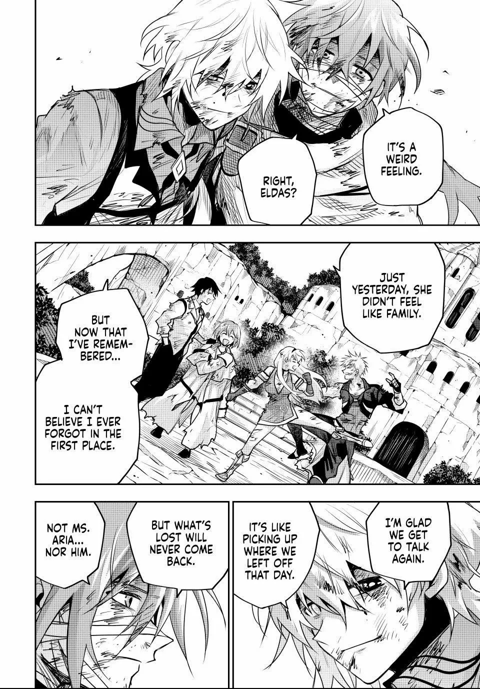Mikata ga Yowasugite Hojo Mahou ni Tesshiteita Kyuutei Mahoushi, Tsuihou Sarete Saikyou wo Mezashimasu Chapter 182 page 3 - 