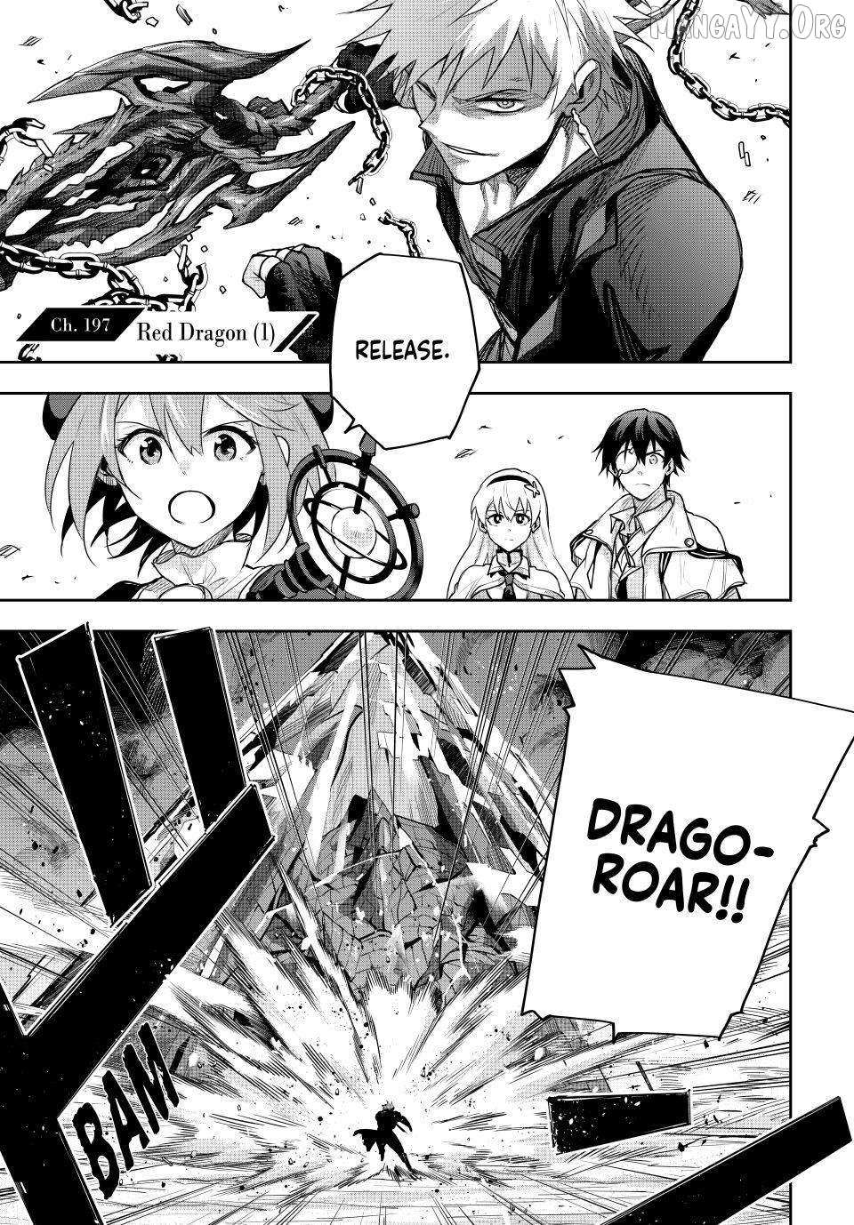 Mikata ga Yowasugite Hojo Mahou ni Tesshiteita Kyuutei Mahoushi, Tsuihou Sarete Saikyou wo Mezashimasu Chapter 197 page 1 - 