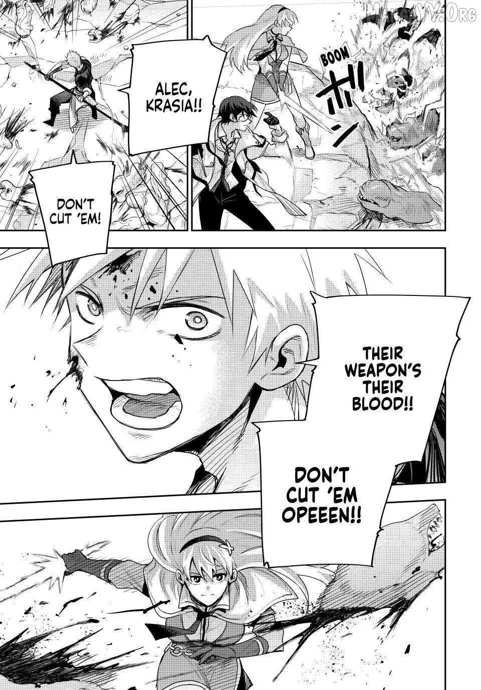 Mikata ga Yowasugite Hojo Mahou ni Tesshiteita Kyuutei Mahoushi, Tsuihou Sarete Saikyou wo Mezashimasu Chapter 197 page 15 - 