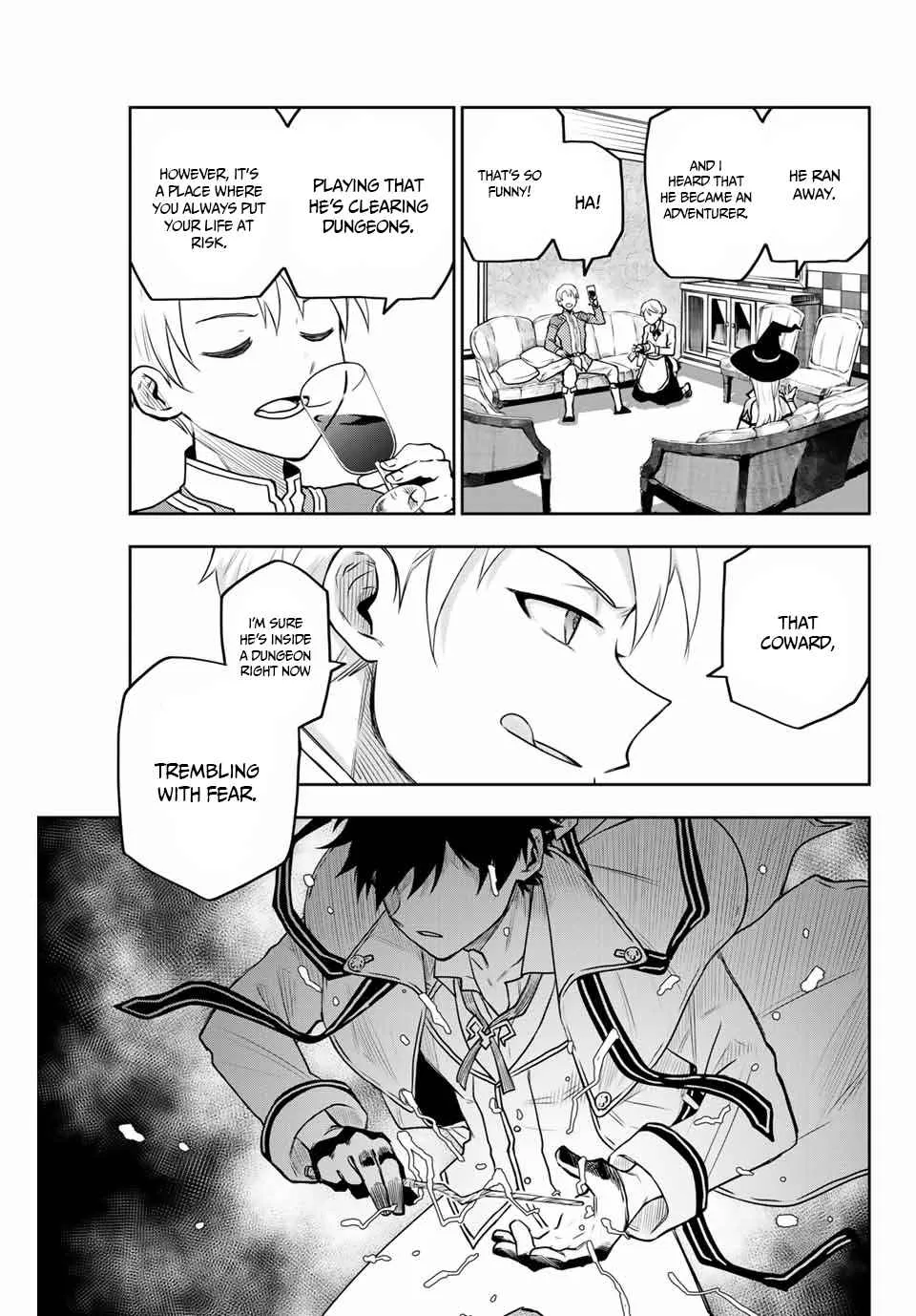 Mikata ga Yowasugite Hojo Mahou ni Tesshiteita Kyuutei Mahoushi, Tsuihou Sarete Saikyou wo Mezashimasu Chapter 2 page 22 - 