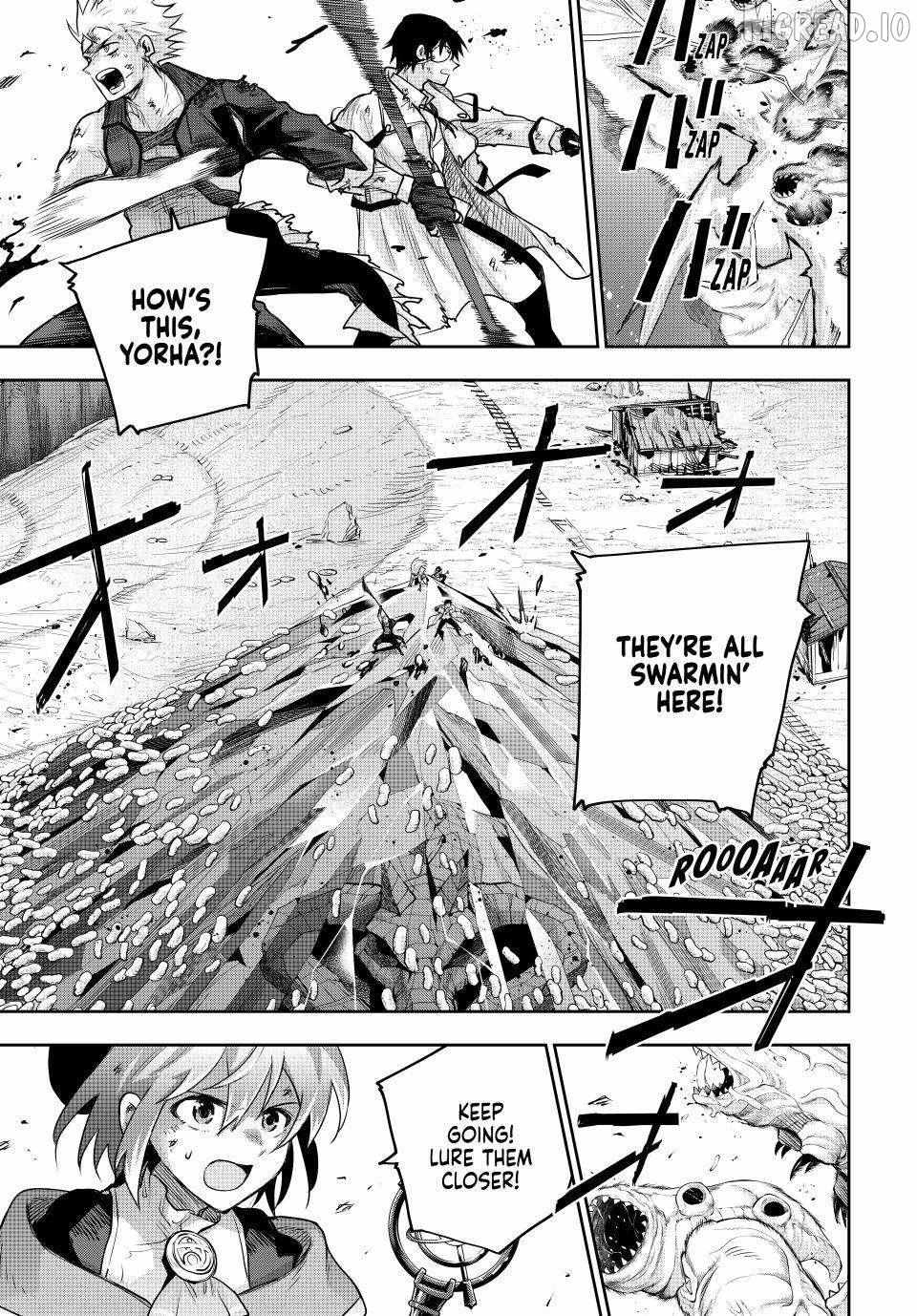 Mikata ga Yowasugite Hojo Mahou ni Tesshiteita Kyuutei Mahoushi, Tsuihou Sarete Saikyou wo Mezashimasu Chapter 200 page 9 - 