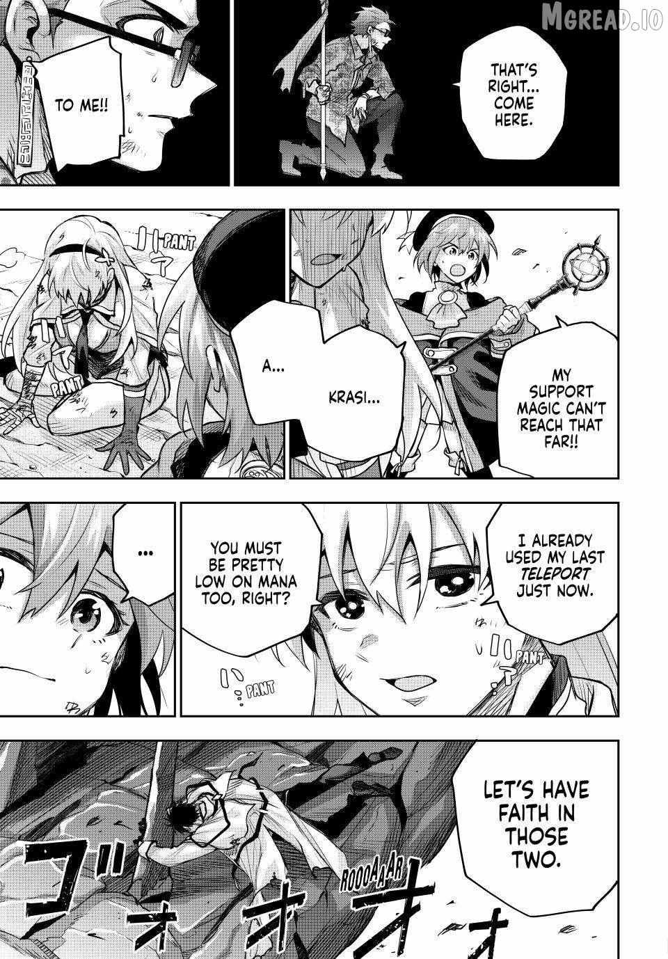 Mikata ga Yowasugite Hojo Mahou ni Tesshiteita Kyuutei Mahoushi, Tsuihou Sarete Saikyou wo Mezashimasu Chapter 201 page 11 - 