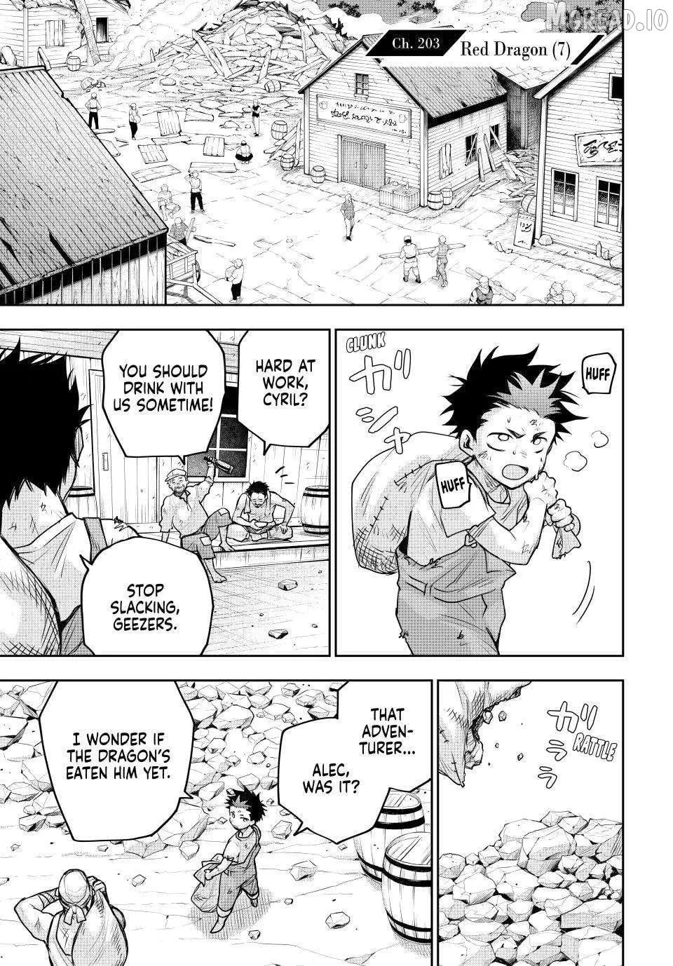 Mikata ga Yowasugite Hojo Mahou ni Tesshiteita Kyuutei Mahoushi, Tsuihou Sarete Saikyou wo Mezashimasu Chapter 203 page 1 - 