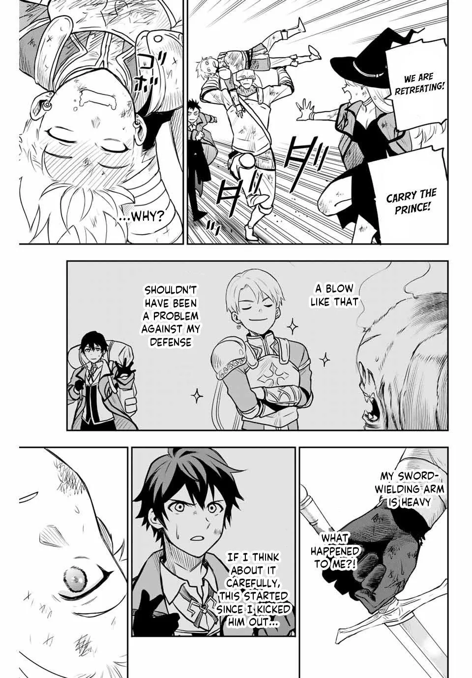 Mikata ga Yowasugite Hojo Mahou ni Tesshiteita Kyuutei Mahoushi, Tsuihou Sarete Saikyou wo Mezashimasu Chapter 8.5 page 6 - 