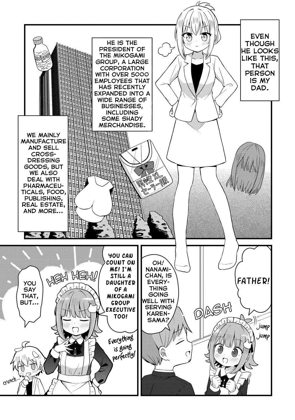 Mikogami Karen no Kakushigoto Chapter 1 page 6 - 