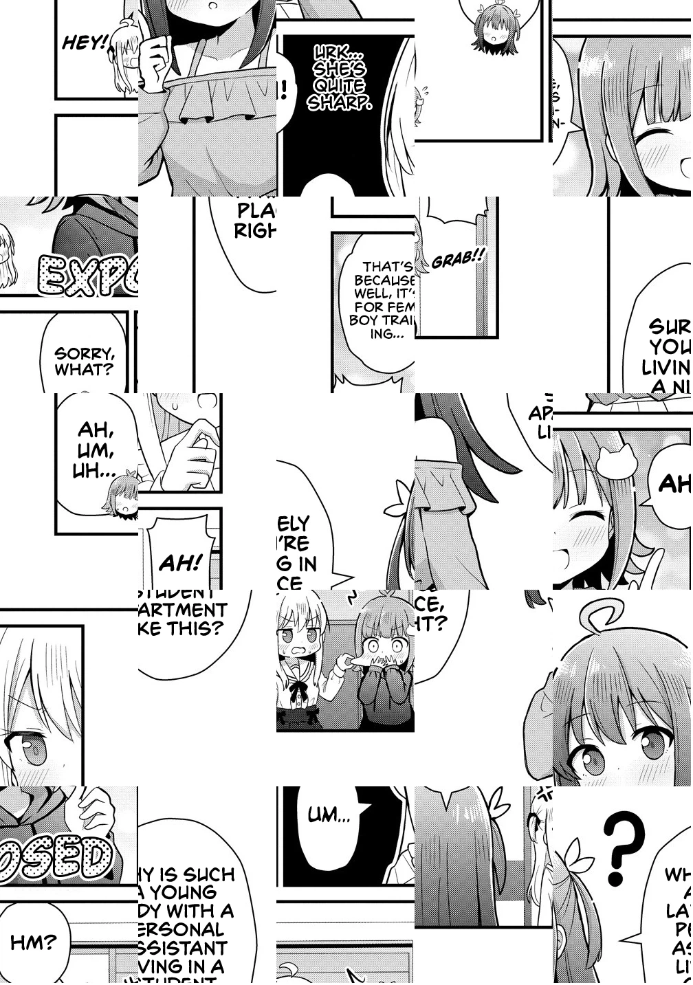 Mikogami Karen no Kakushigoto Chapter 2.1 page 8 - 