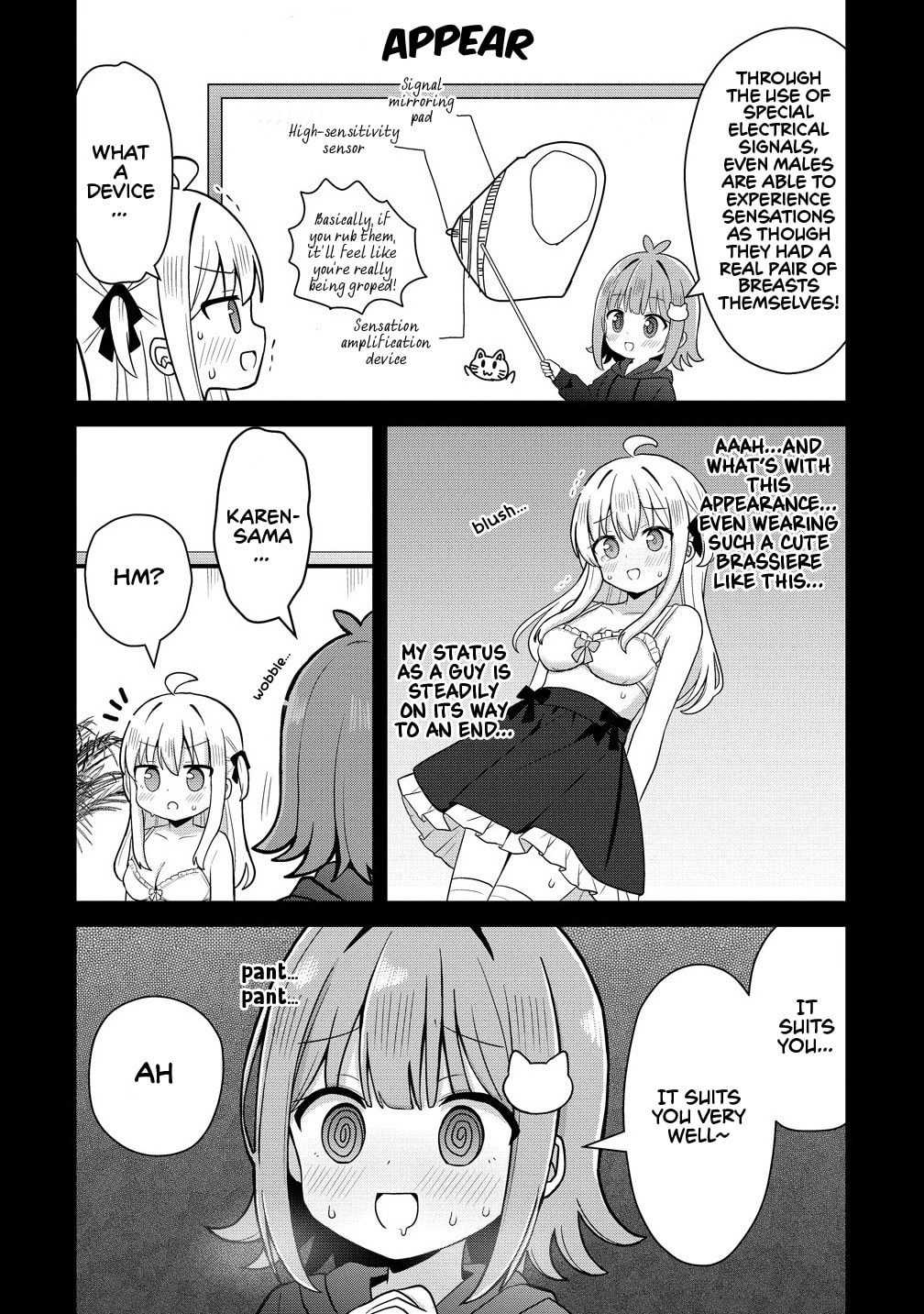 Mikogami Karen no Kakushigoto Chapter 2.2 page 8 - 