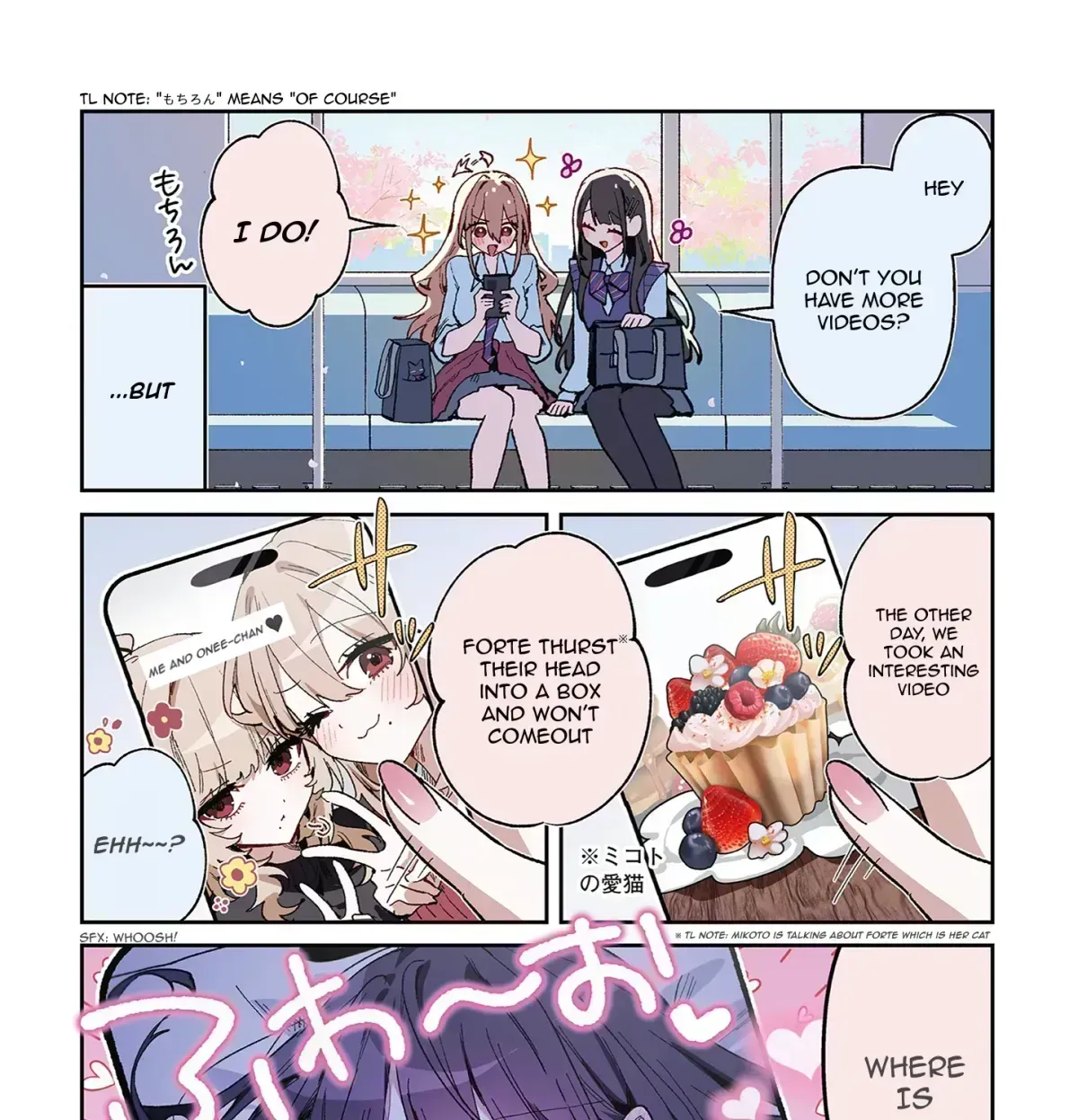 Mikoto and Rei Chapter 1.5 page 3 - 