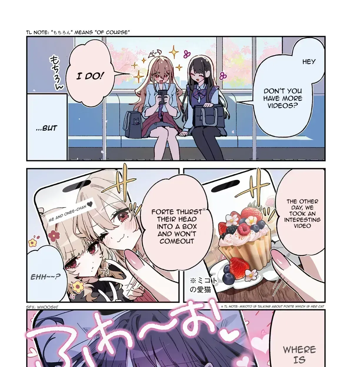 Mikoto and Rei Chapter 1.7 page 3 - 