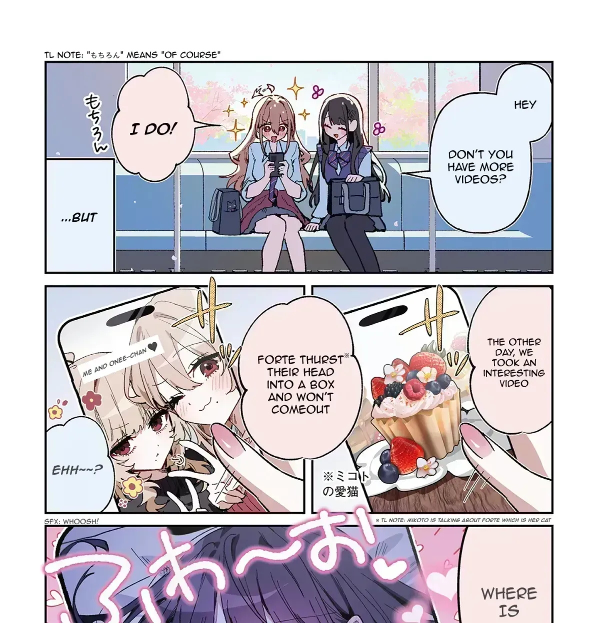 Mikoto and Rei Chapter 2.3 page 3 - 