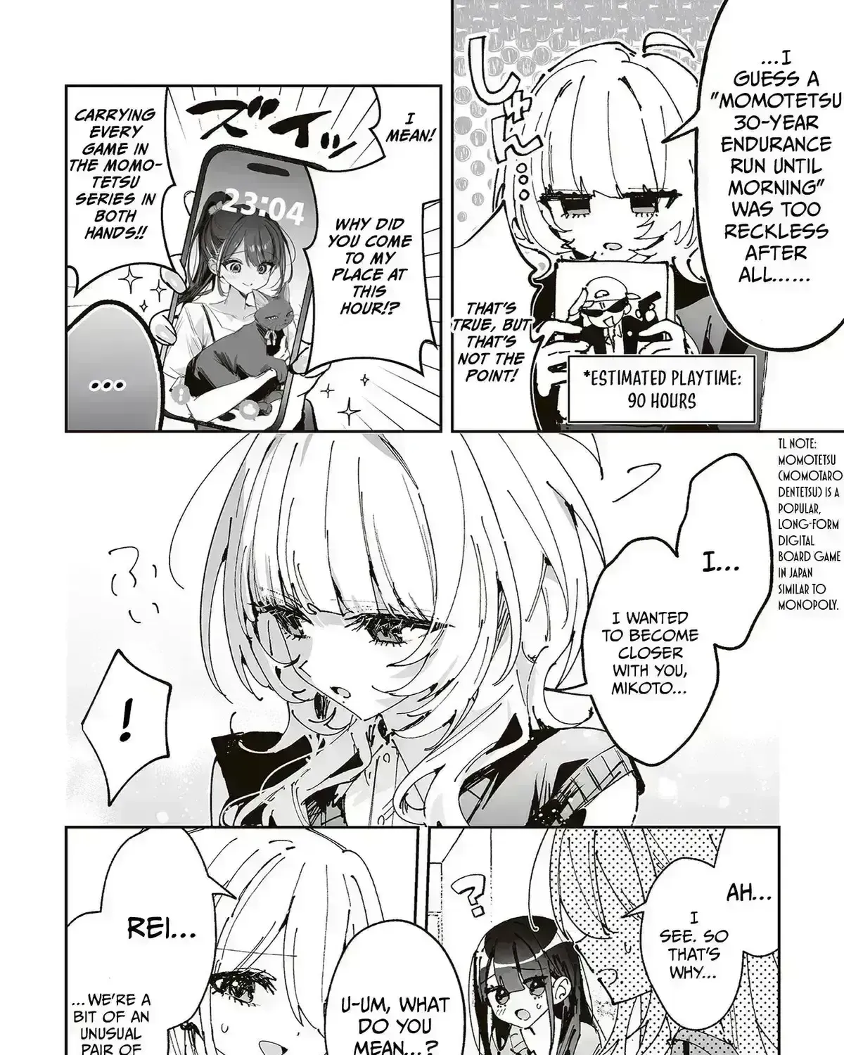 Mikoto and Rei Chapter 38.4 page 47 - 