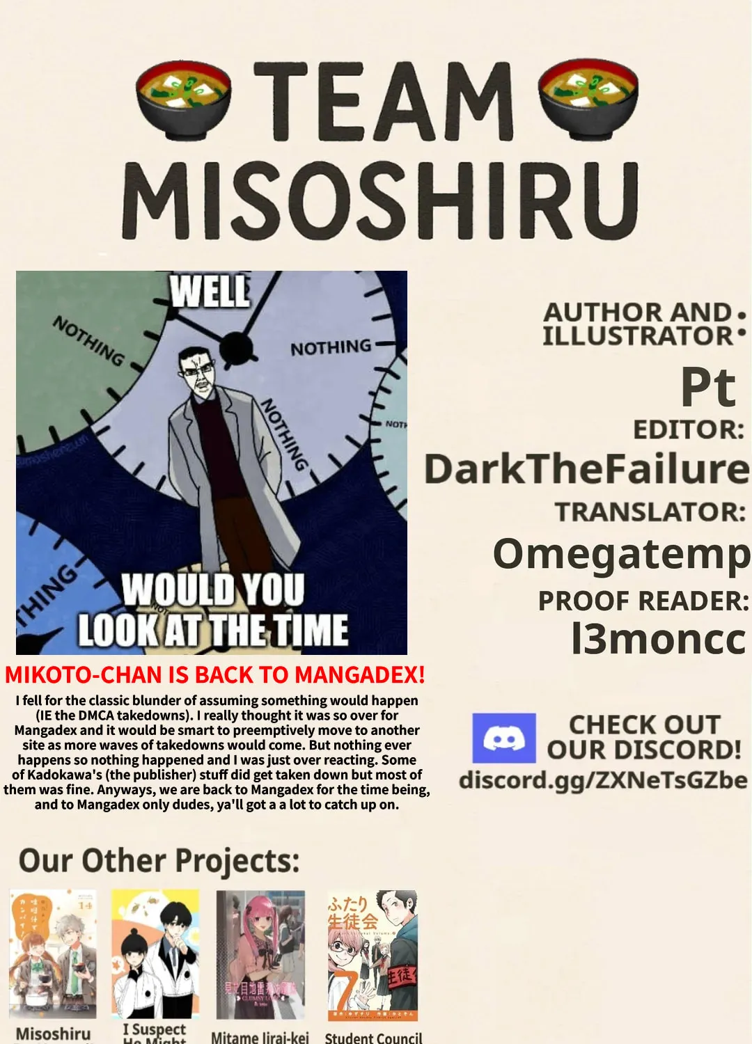 Mikoto-chan wa Kirawa Retakunai! Chapter 16 page 37 - 