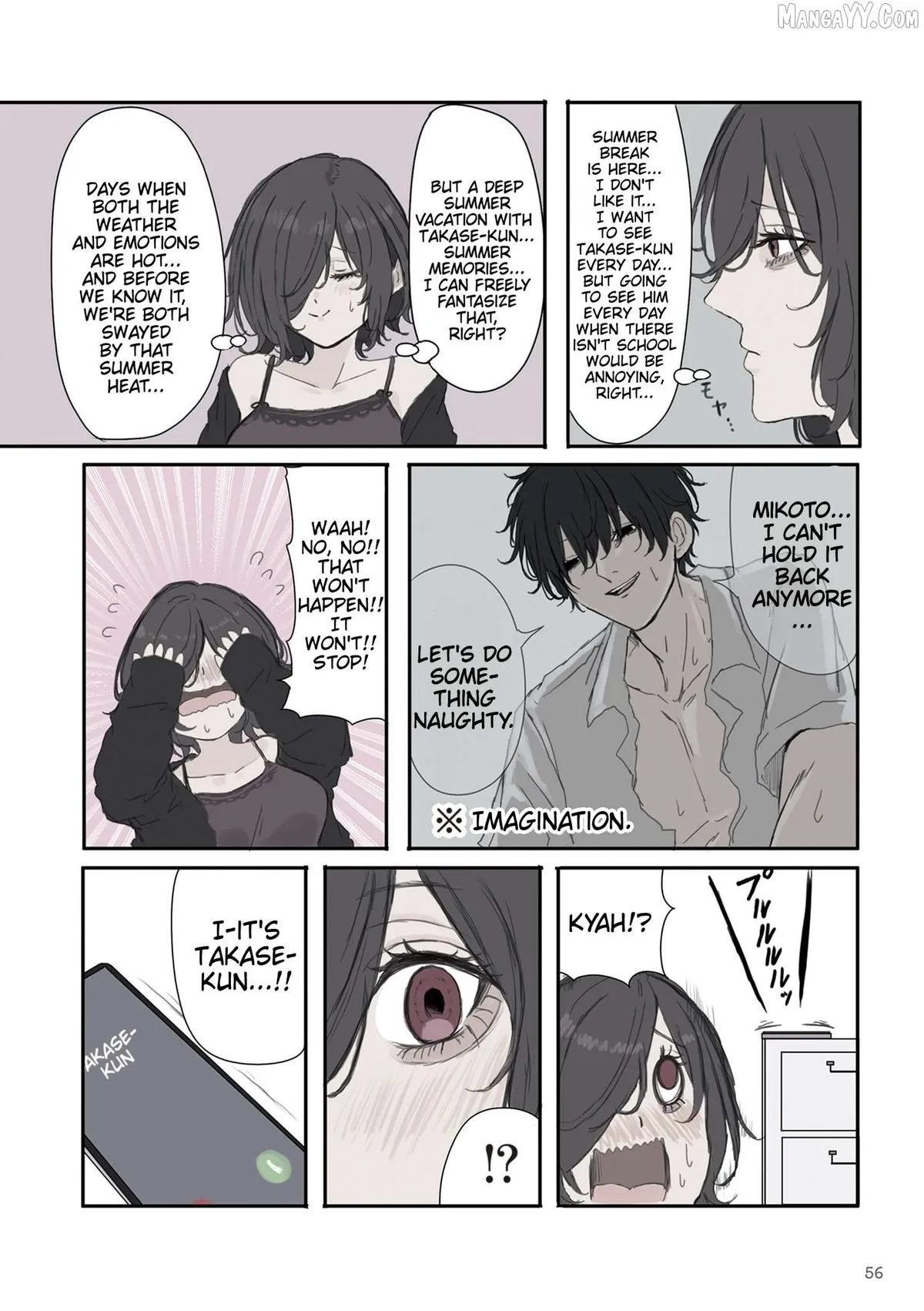 Mikoto-chan wa Kirawa Retakunai! Chapter 36 page 6 - 