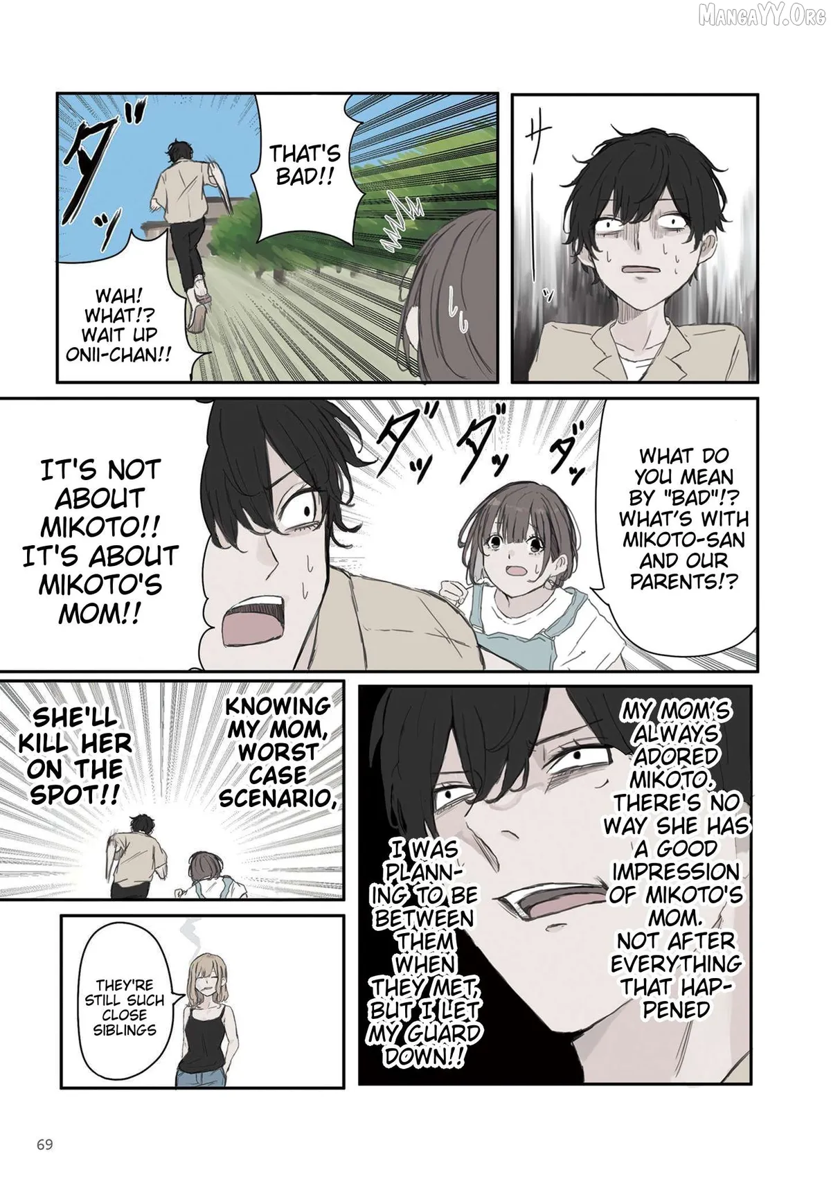 Mikoto-chan wa Kirawa Retakunai! Chapter 39 page 3 - 
