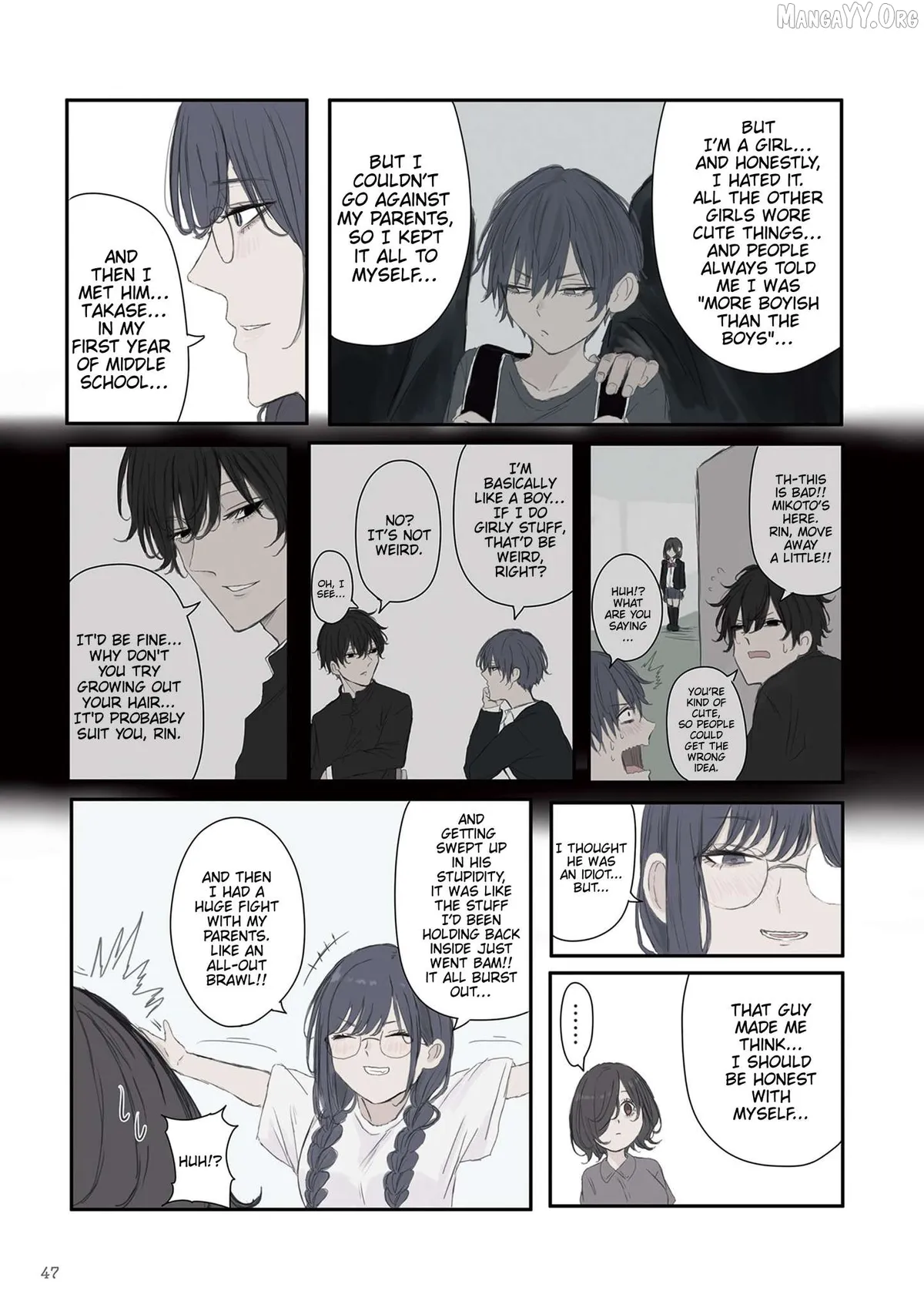 Mikoto-chan wa Kirawa Retakunai! Chapter 50 page 7 - 