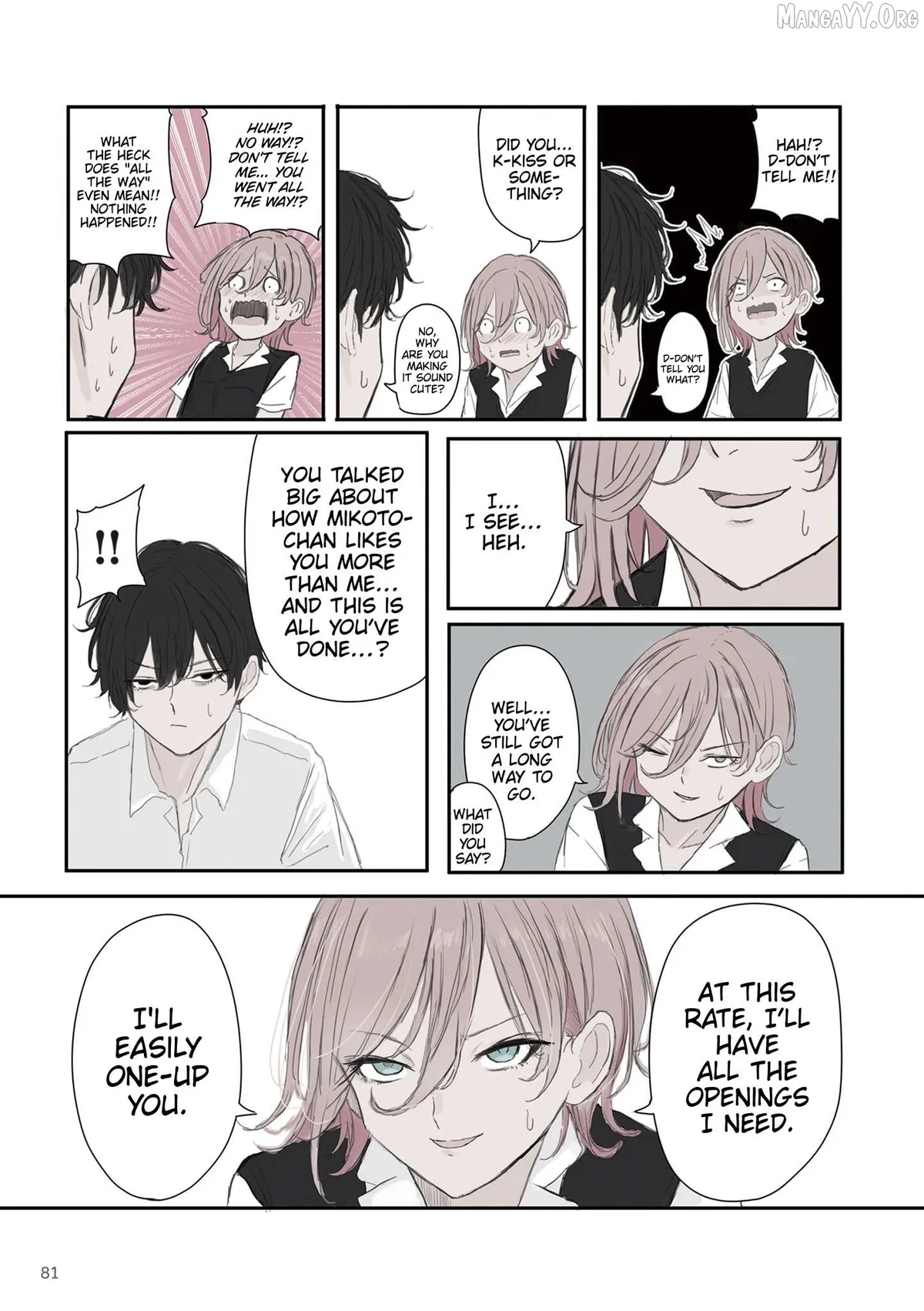 Mikoto-chan wa Kirawa Retakunai! Chapter 54 page 7 - 