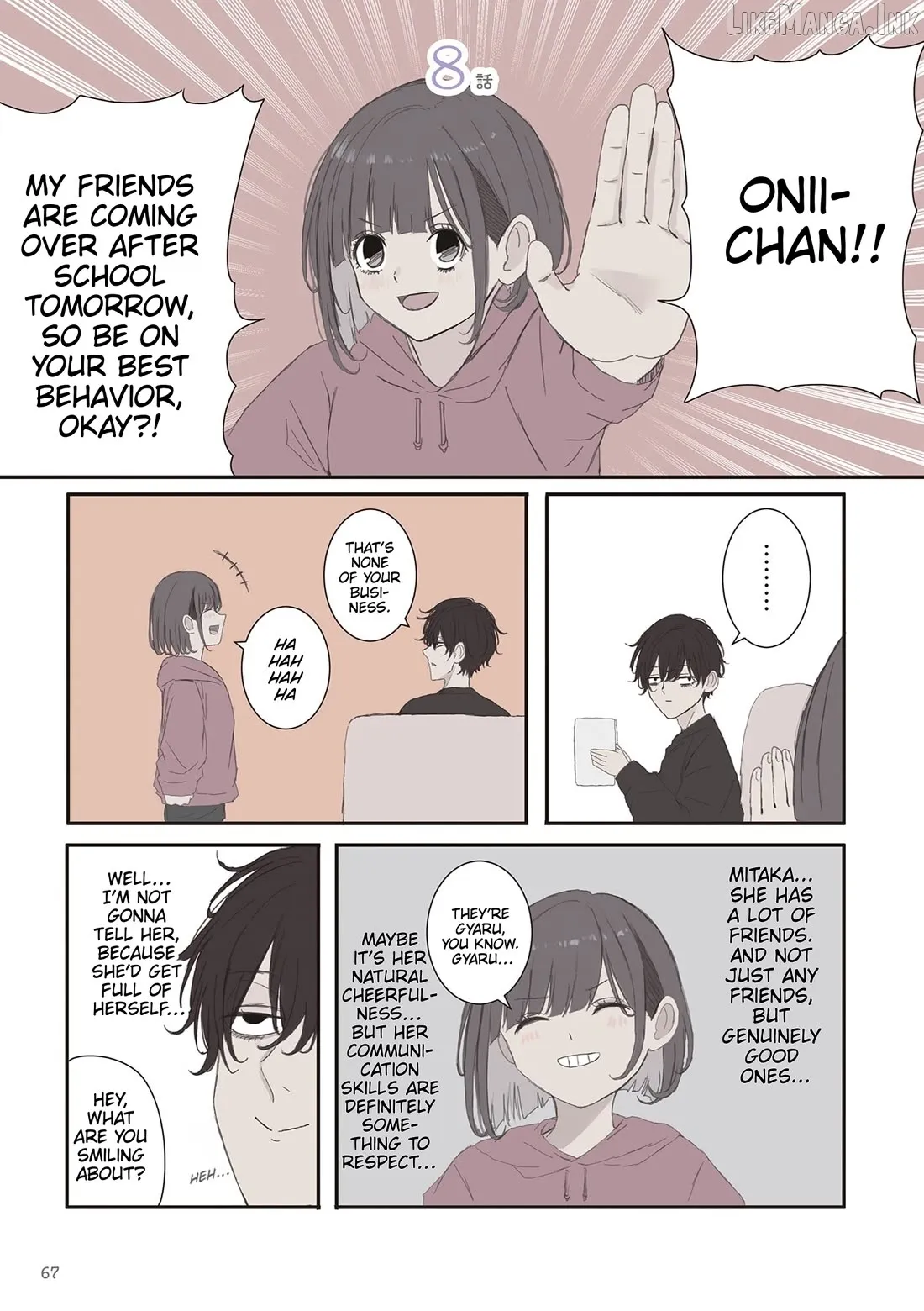 Mikoto-chan wa Kirawa Retakunai! Chapter 68 page 1 - 